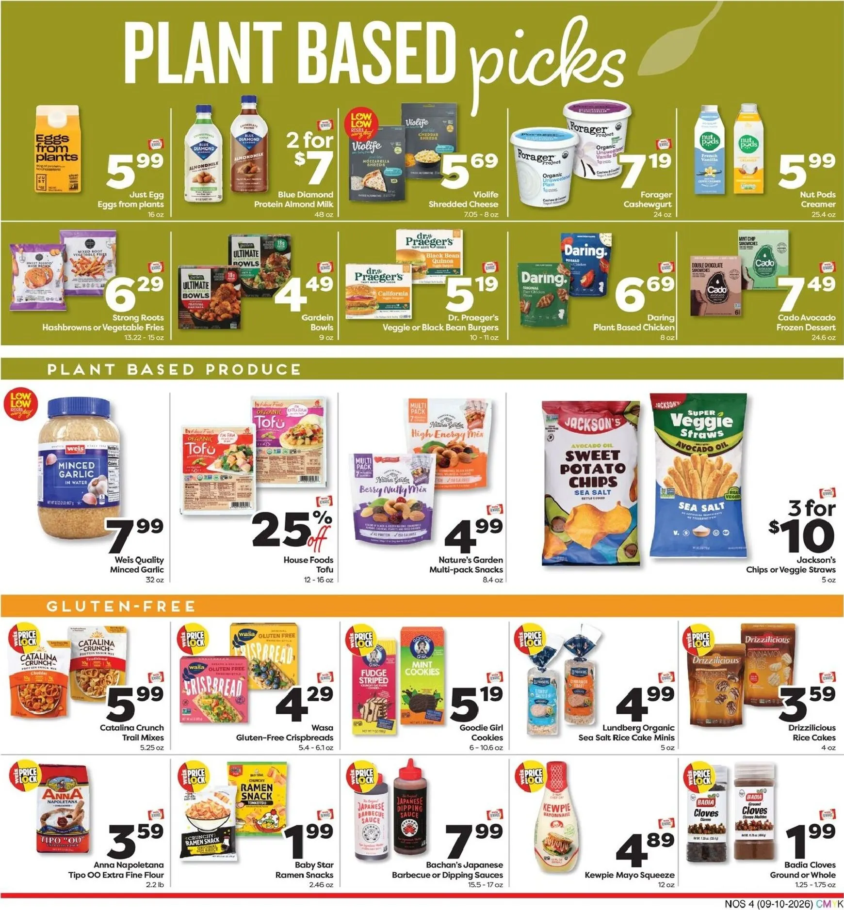 Weekly ad Current Weis Markets - Natural & Organic leaflet valid from Thursday 09/10/2026 to Wednesday 09/30/2026 from September 10 to September 30 2026 - Page 4