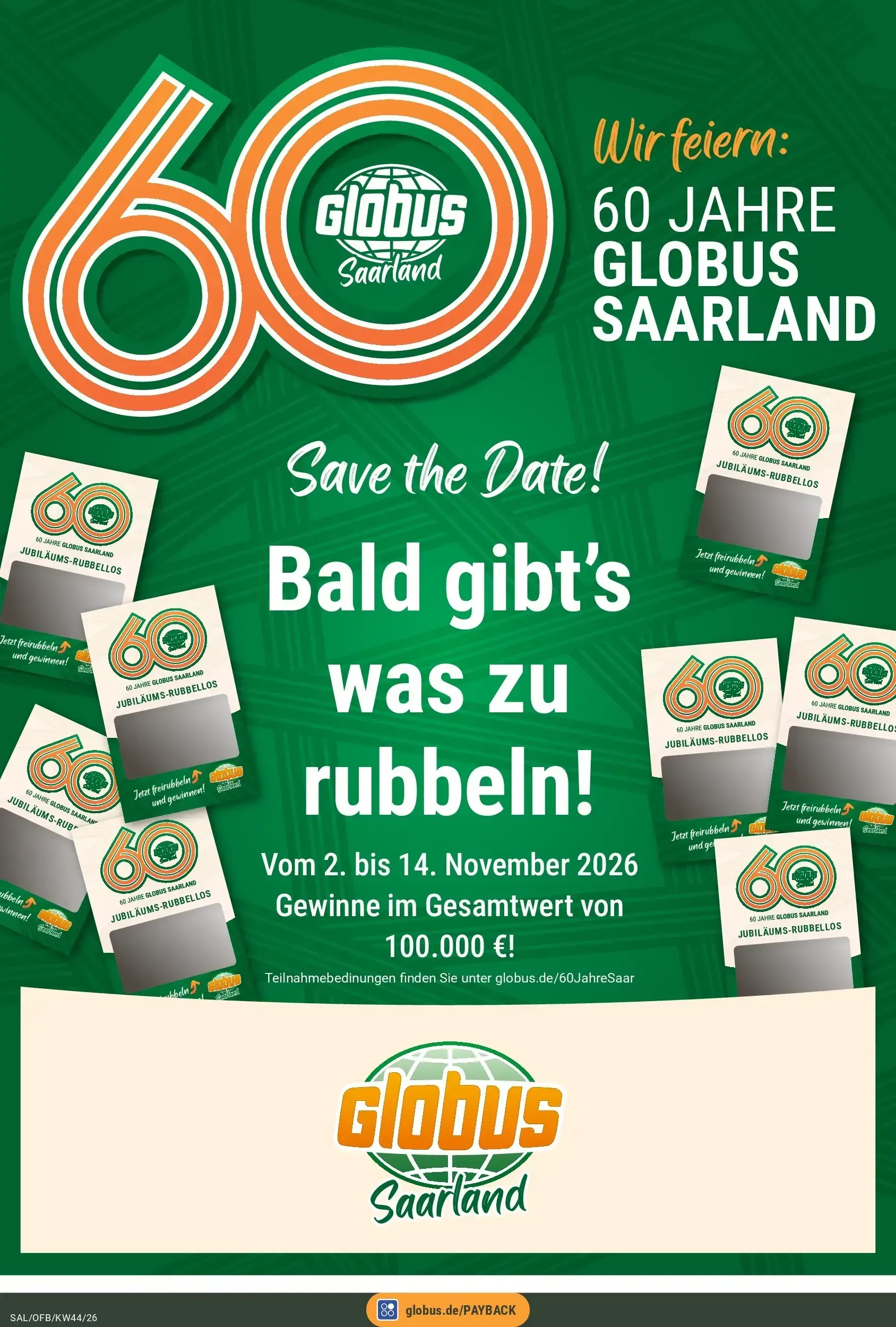 Globus Prospekt – von Montag 26.10.2026 bis Samstag 31.10.2026 von 26. Oktober bis 31. Oktober 2026 - Prospekt seite 28