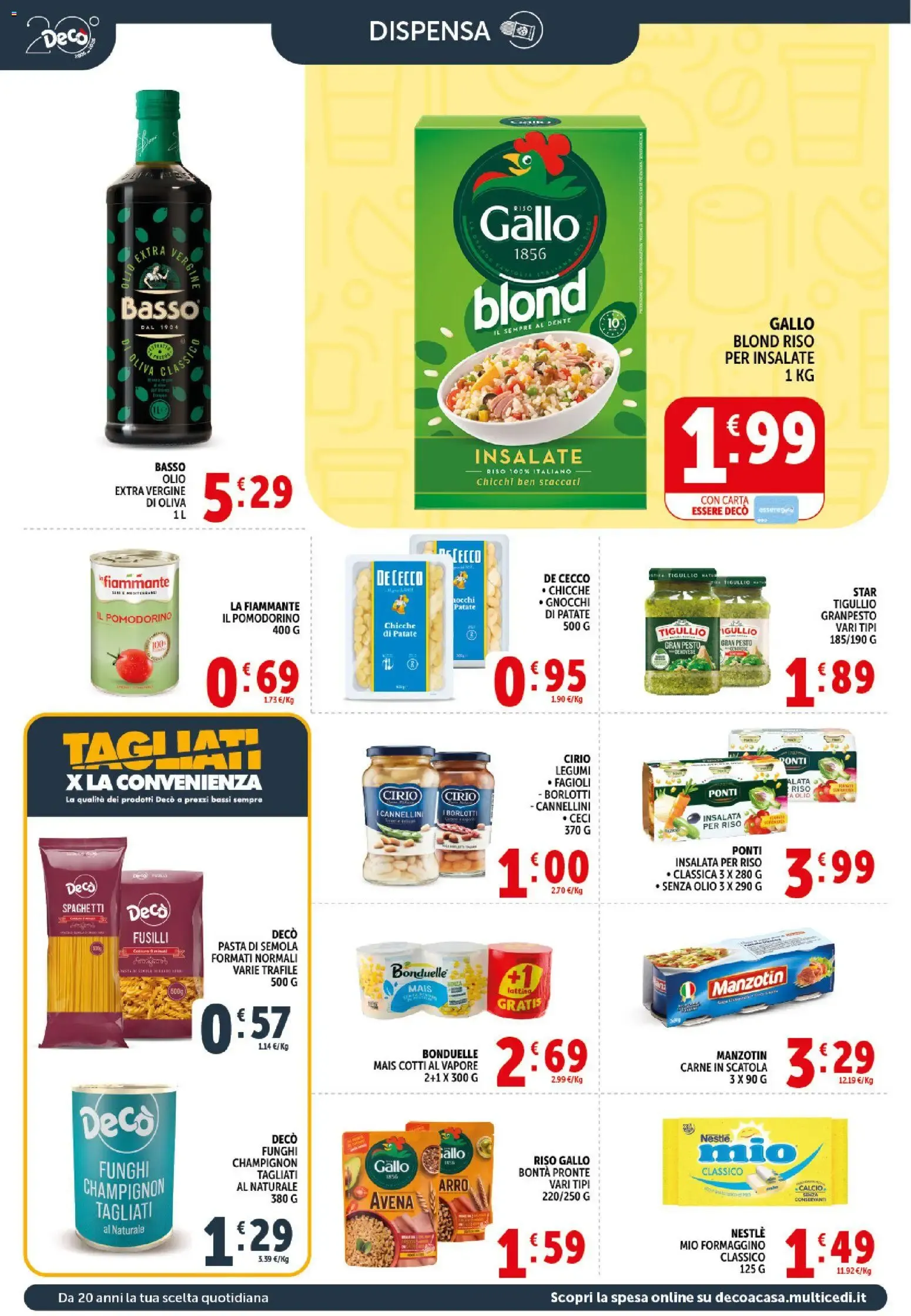 Decò Supermercati - Speciale Anniversario da 30 giugno a 9 luglio di 2026 - Pagina del volantino 14