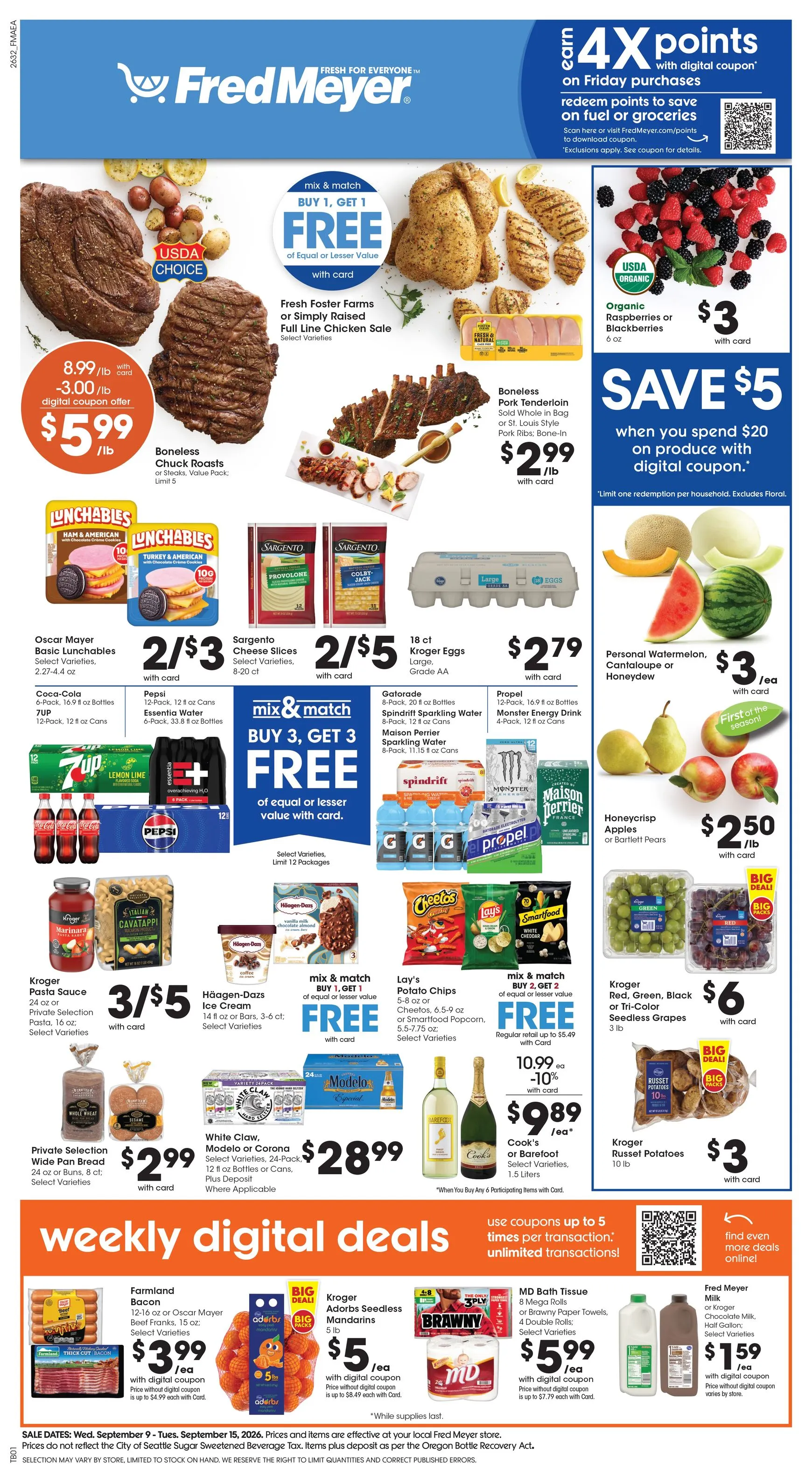 Fred Meyer Weekly Digital Deals
