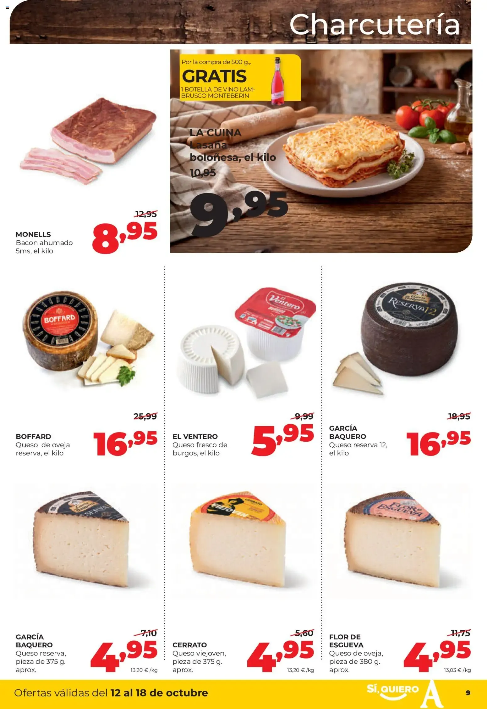 Catálogo de Alimerka folleto del 12/10/2026 | Catálogo 12 de octubre al 18 de octubre 2026 - Página 9