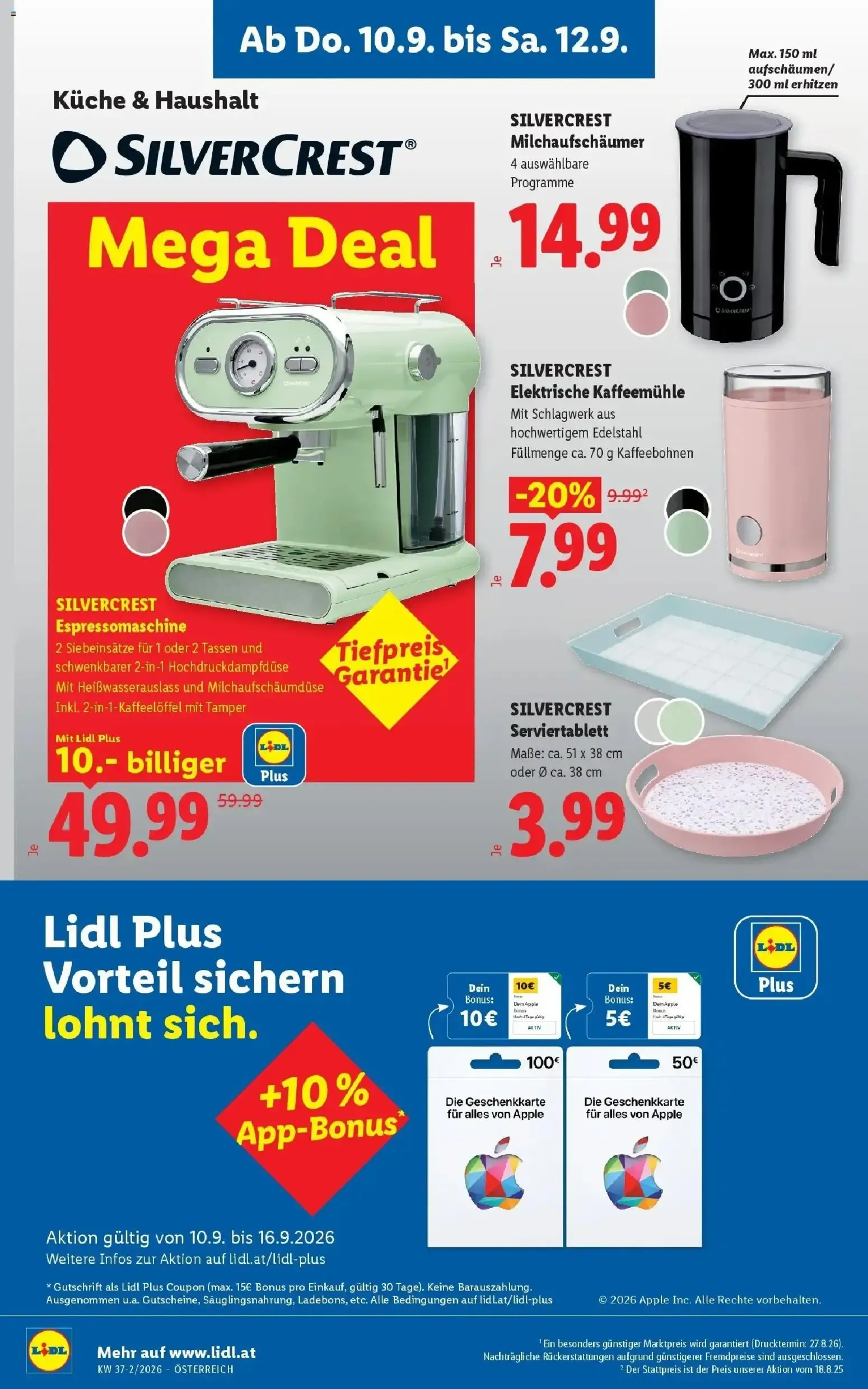 Lidl Aktion von 10. September bis 12. September 2026 - Flugblätt seite  26