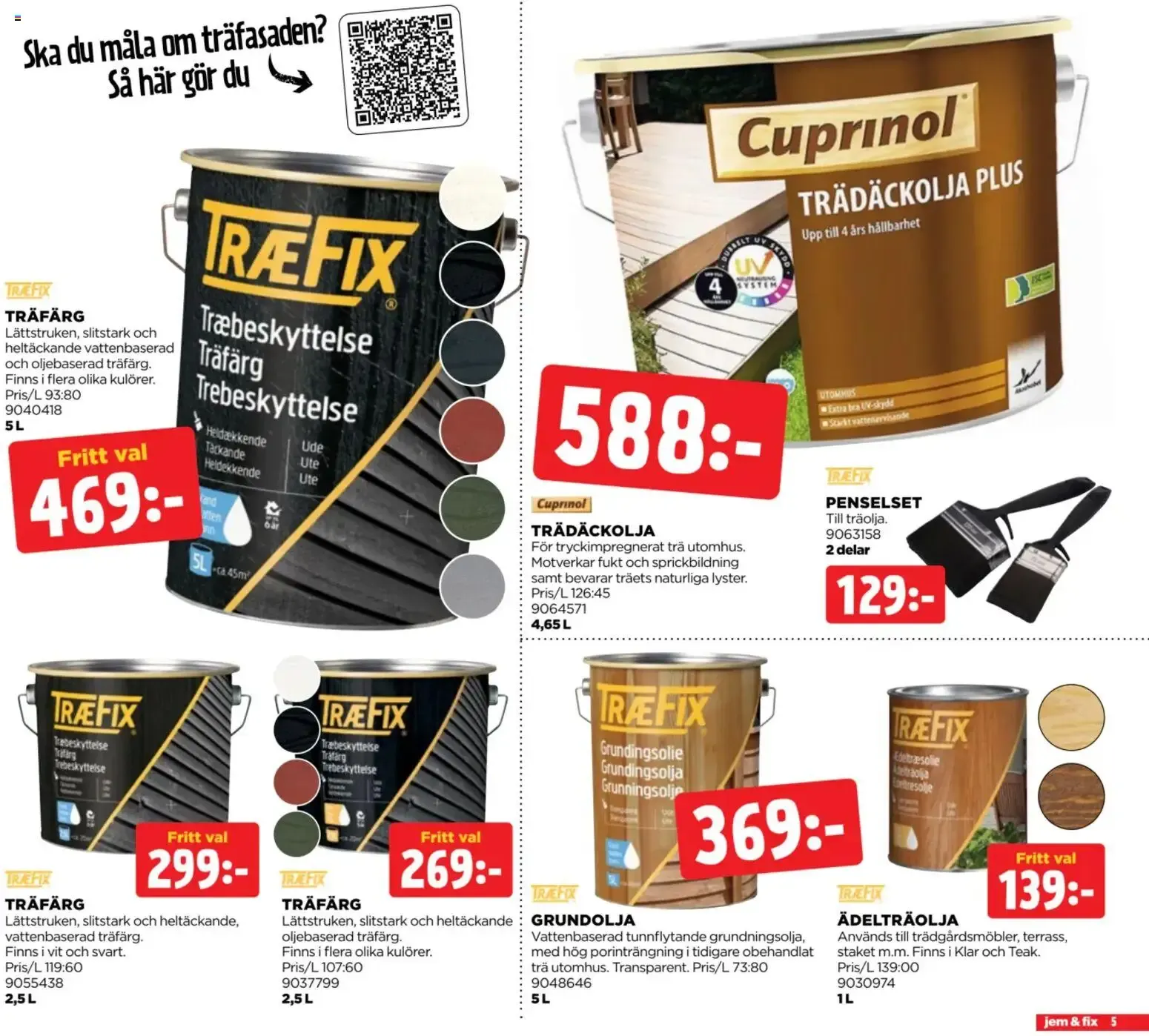 jem & fix LÅGPRIS BYGGMARKNAD Mer sommarkänsla för pengarna! från 22 juni till 5 juli 2026 - Reklamblad sidor 5