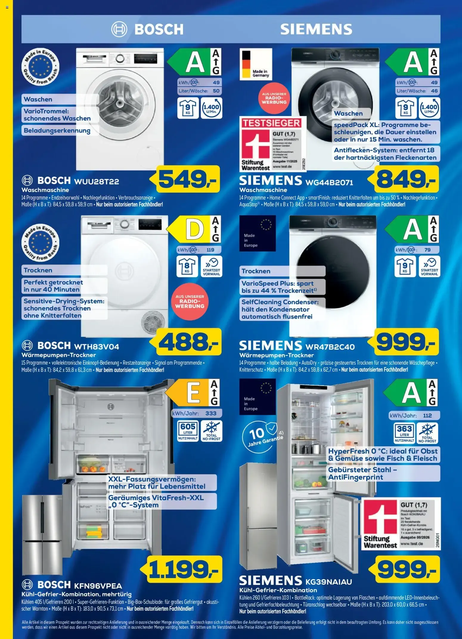 Genau richtig. Preise in bester Sommerlaune. von 26. August bis 6. September 2026 - Prospekt seite 14