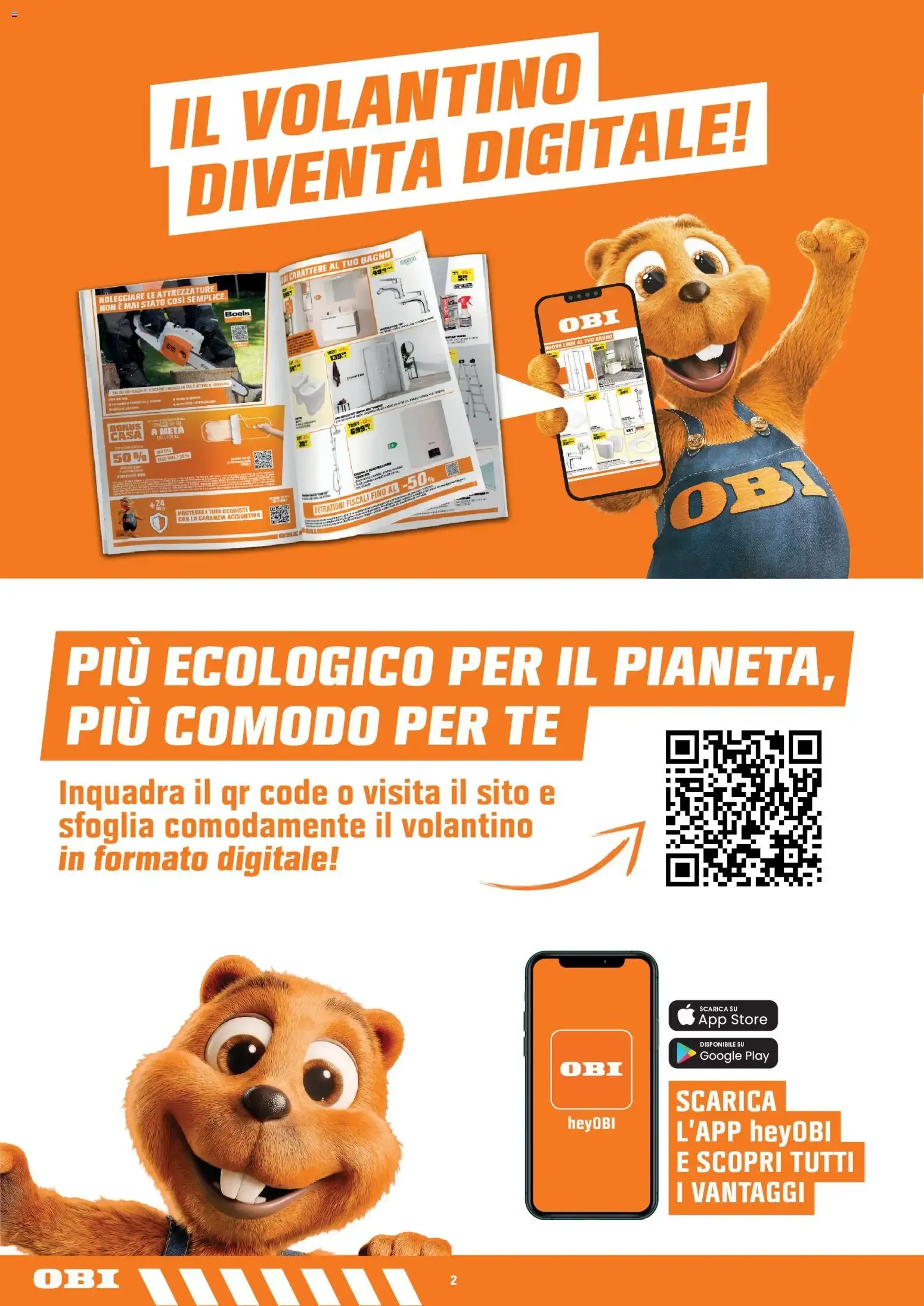 Nuovo OBI volantino dal 10/06/2026 > offerte anteprima 🛍️ da 11 giugno a 5 luglio di 2026 - Pagina del volantino 2
