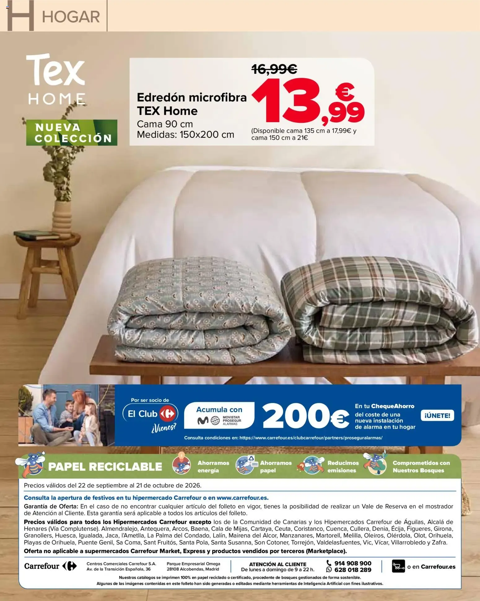 Catálogo de Carrefour Hogar del 22/09/2026 | Catálogo 22 de septiembre al 21 de octubre 2026 - Página 48