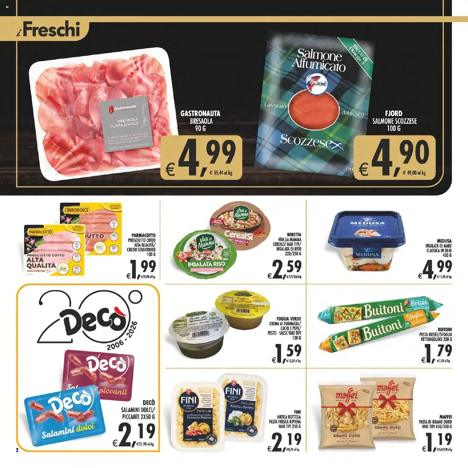 Decò Gourmet: Porta in tavola la freschezza da 31 luglio a 10 agosto di 2026 - Pagina del volantino 2