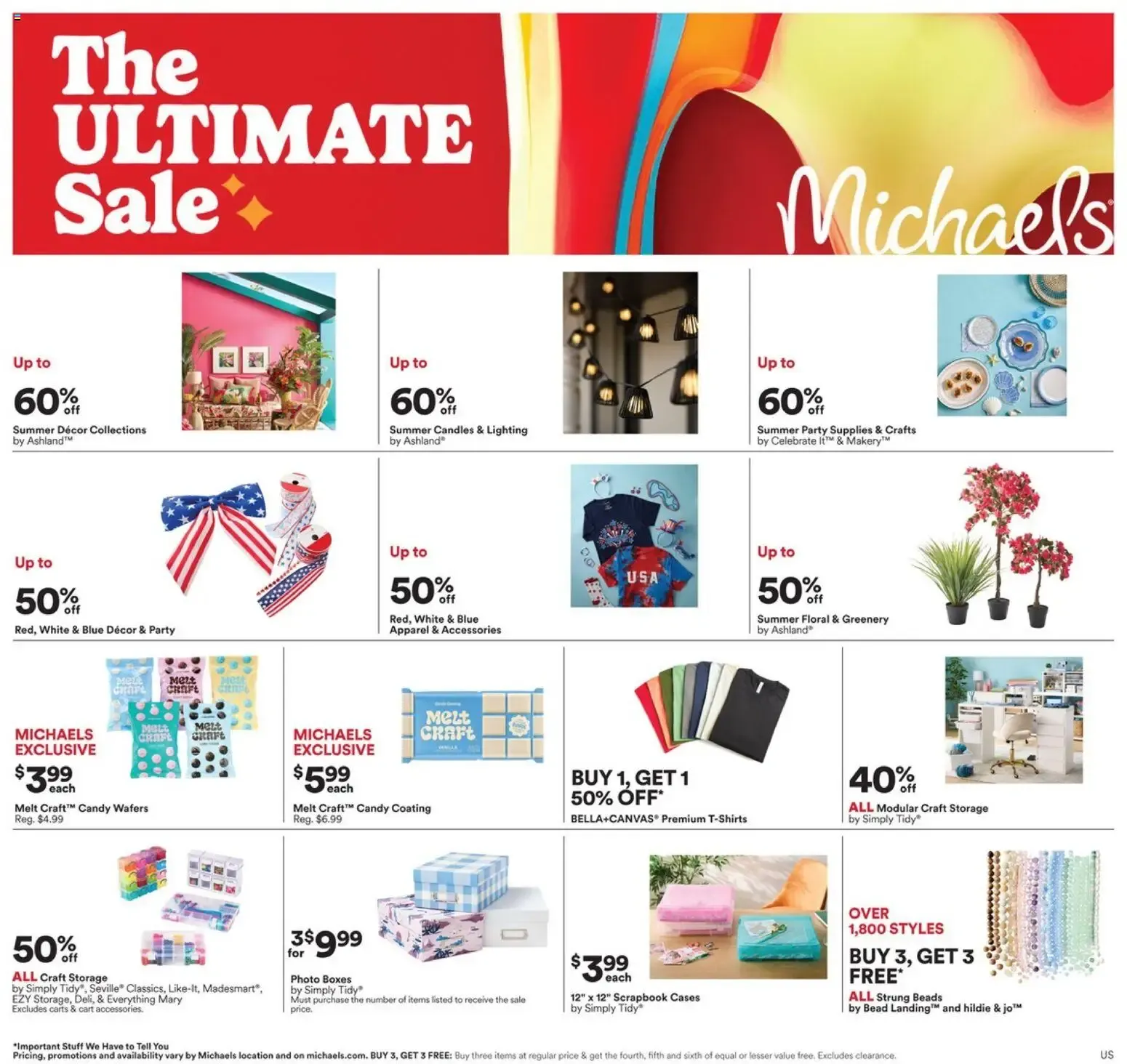 The ULTIMATE Sale - Michaels from June 7 to June 13 2026 - flyer page 1