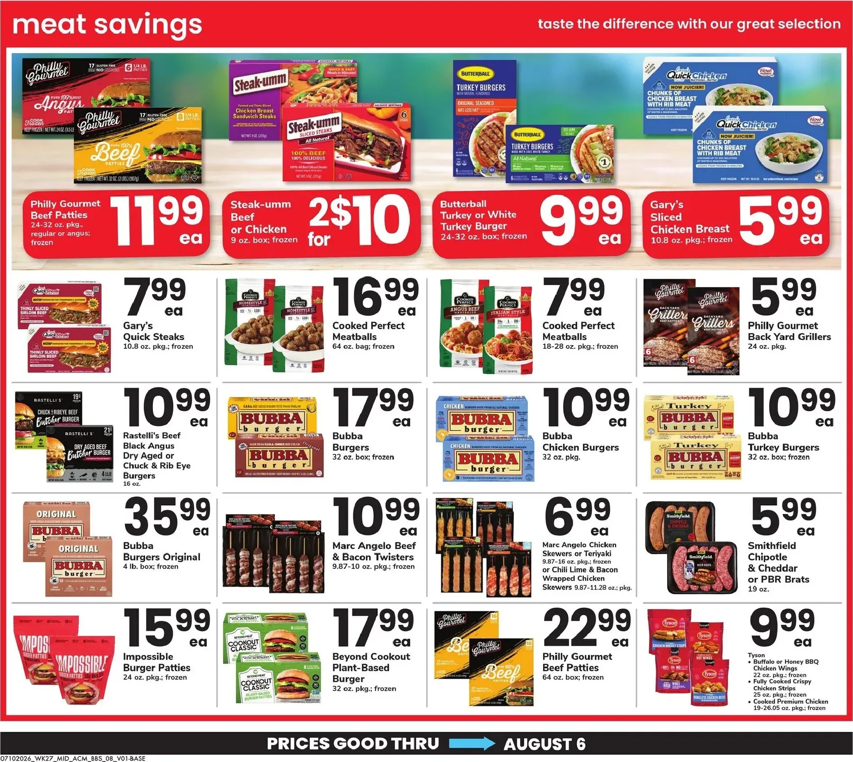 Weekly ad Current ACME - Big book of savings leaflet valid from Friday 07/10/2026 to Thursday 08/06/2026 from July 10 to August 6 2026 - Page 8