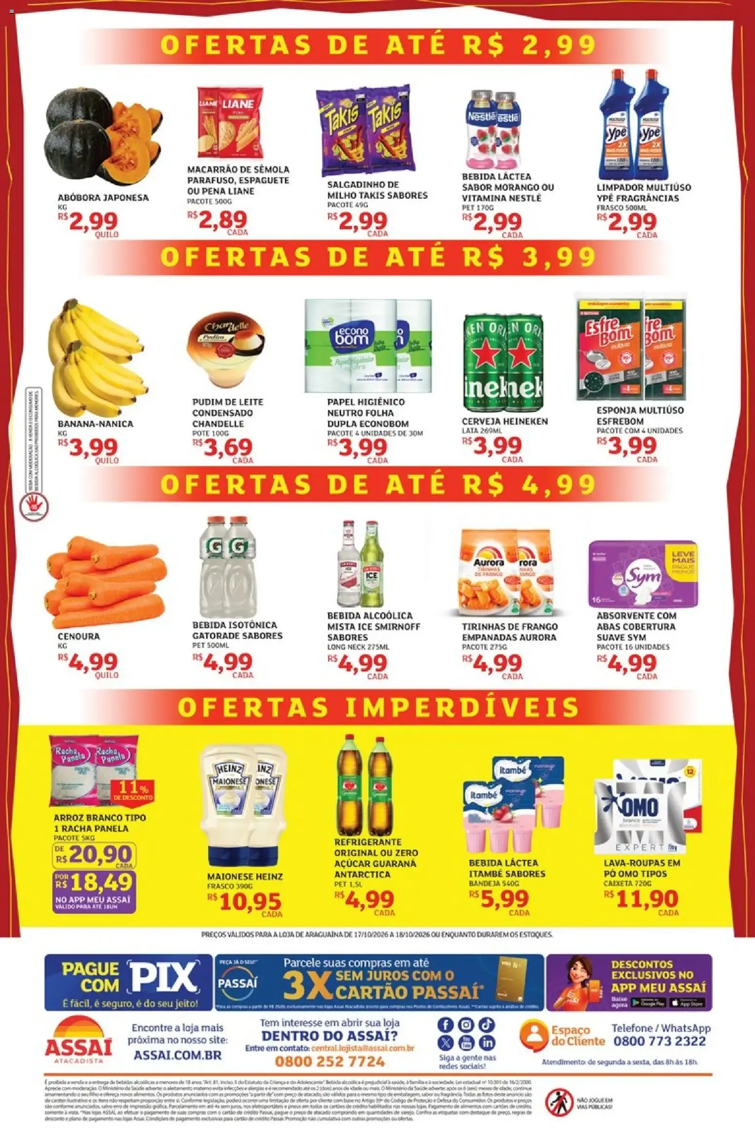 Encarte de Assaí Atacadista ofertas - TO de 17/10/2026 | Promoções Online 17 de outubro até 18 de outubro 2026 - Pagina 2