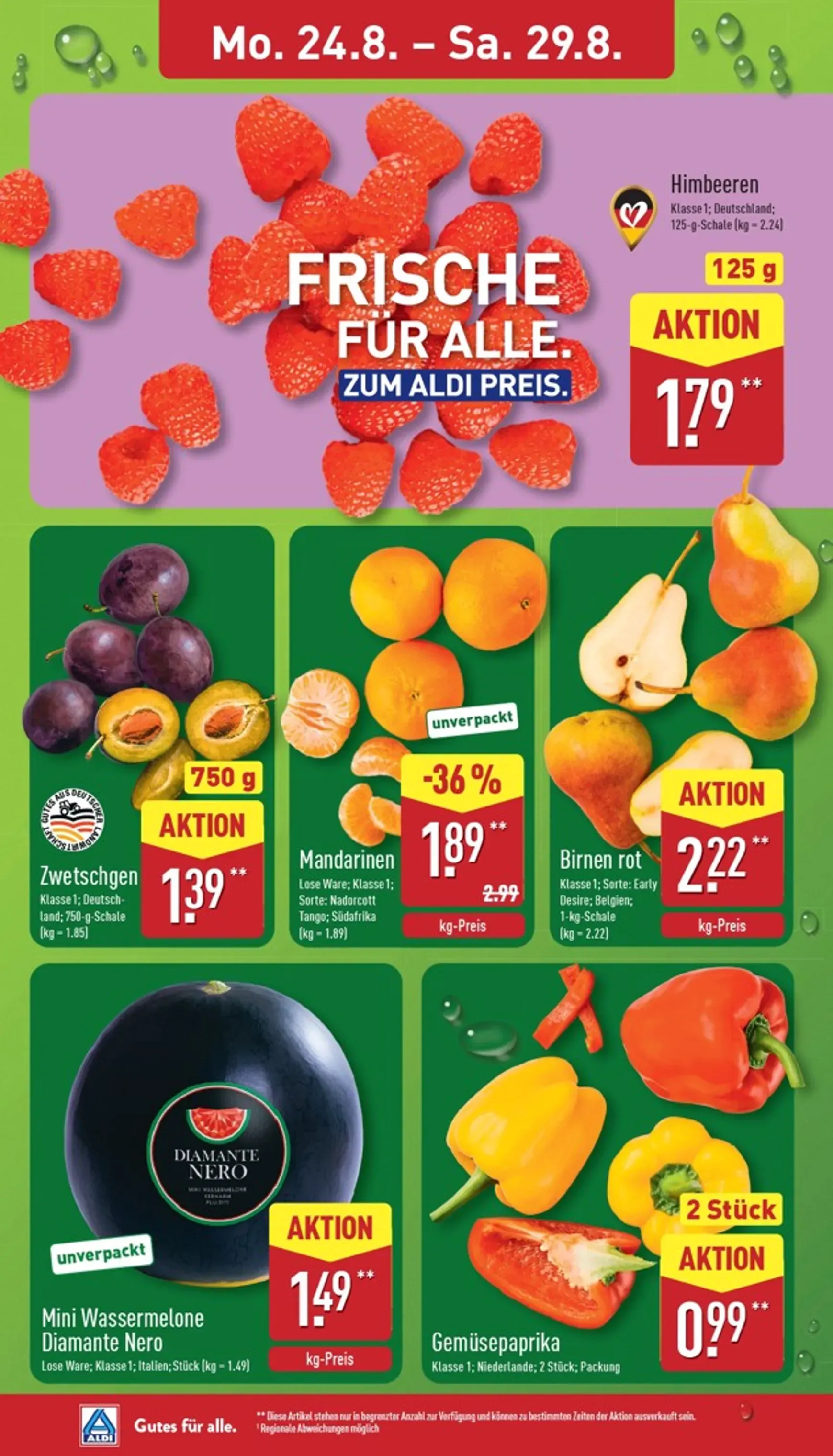 ALDI NORD Prospekt – von Montag 24.08.2026 bis Samstag 29.08.2026 von 24. August bis 29. August 2026 - Prospekt seite 3