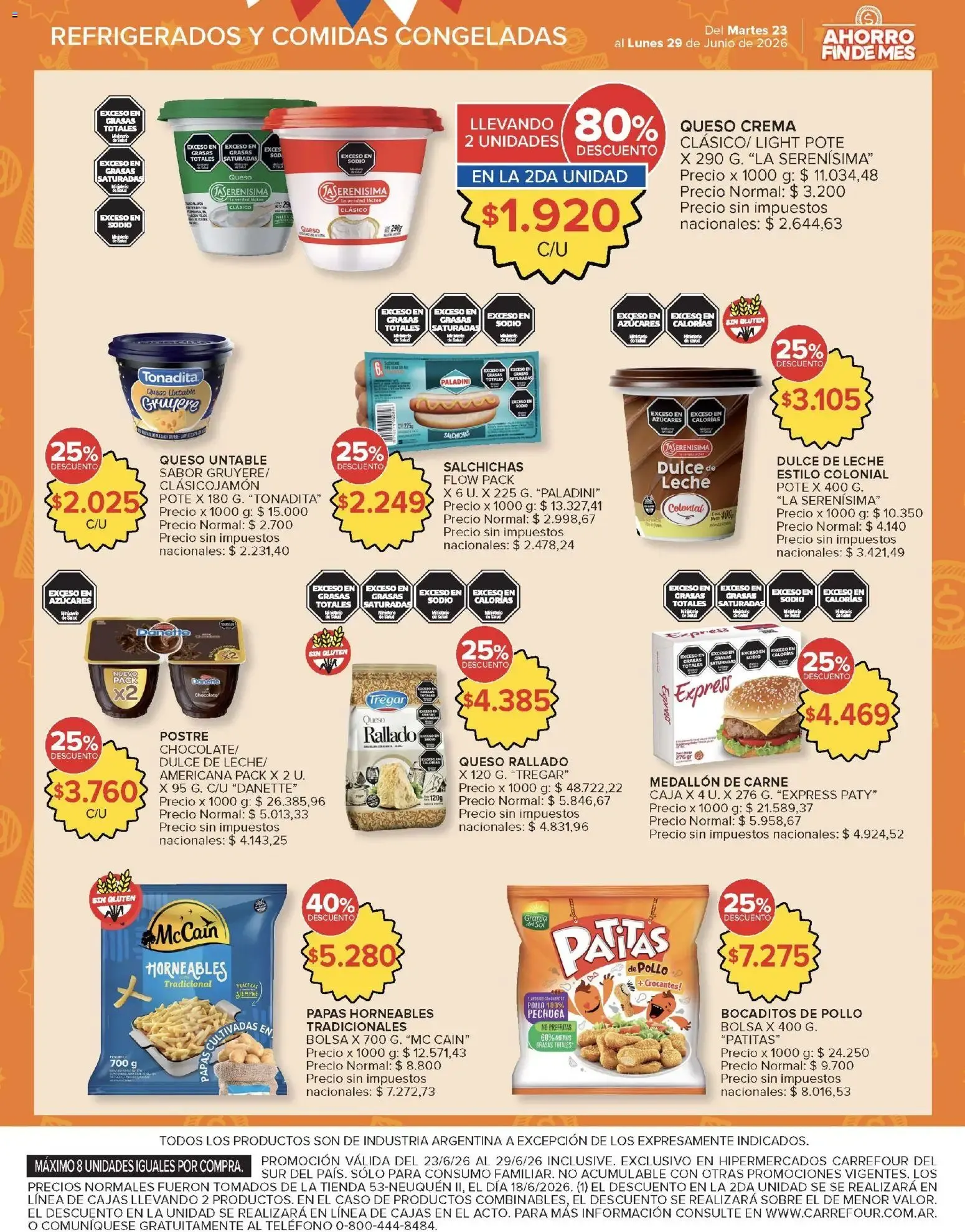 Ofertas de Carrefour: Ofertas de Hiper y Market - Ahorro Fin de Mes 23 de junio al 29 de junio 2026 - Página 11 del catálogo