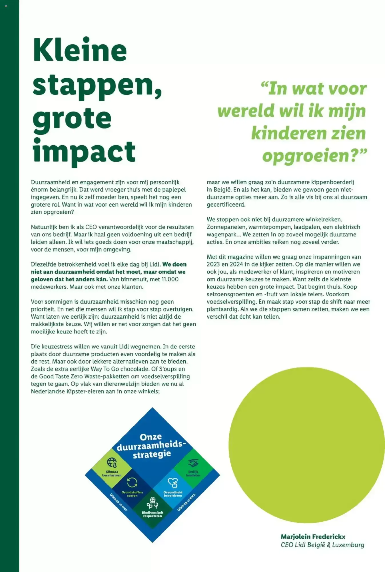 Lidl duurzaamheidsmagazine van 25 mei tot 22 januari 2027 - folder pagina 3