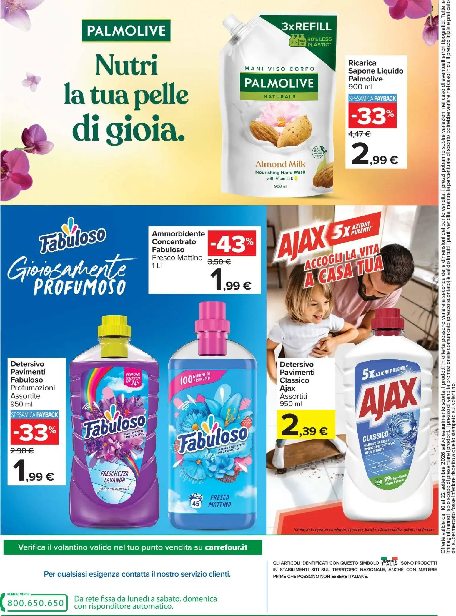 Nuovo Carrefour volantino Express Cura casa dal 10/09/2026 > offerte anteprima 🛍️ da 10 settembre a 22 settembre di 2026 - Pagina del volantino 2