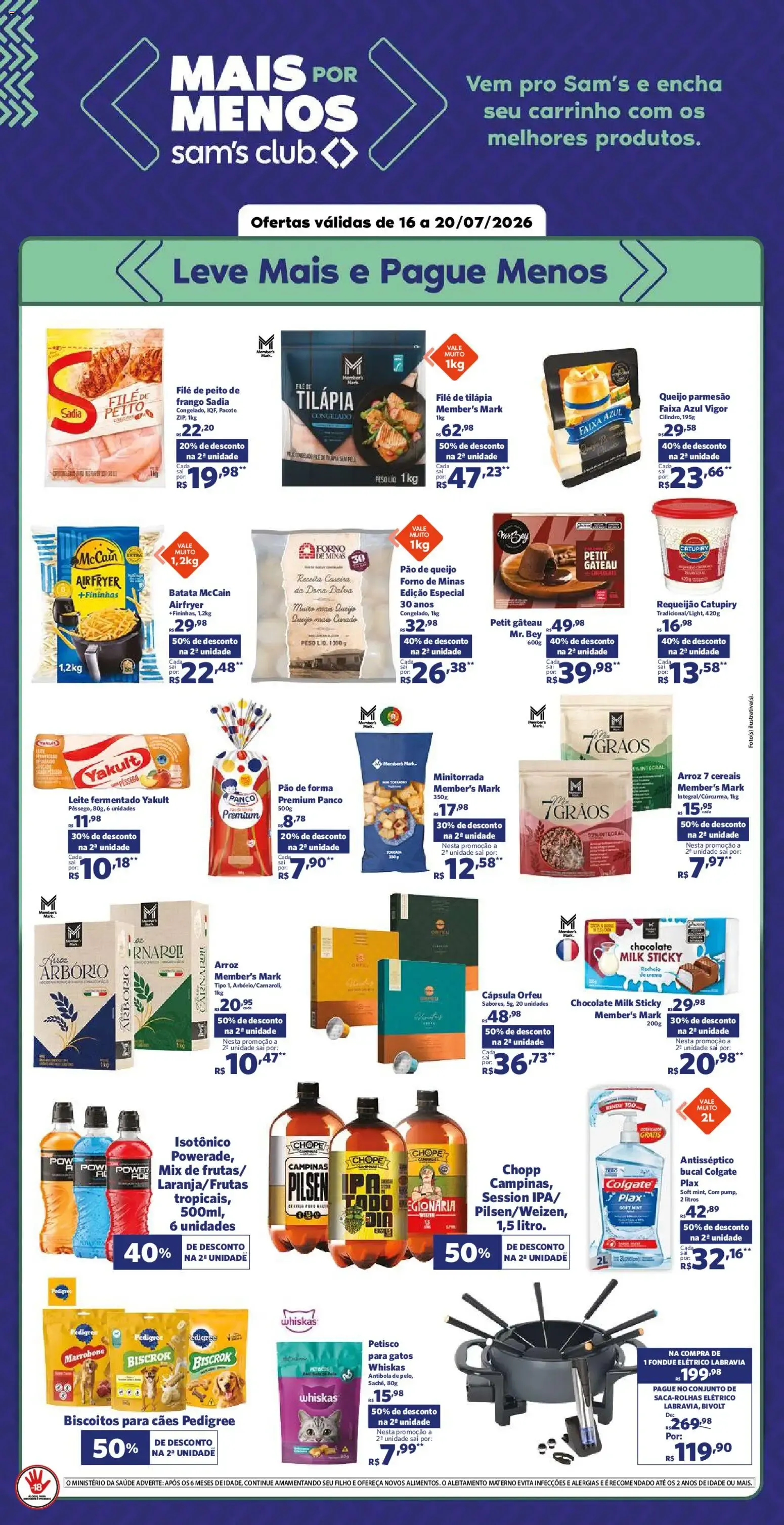 Encarte de Sam's Club - Ofertas da semana de 16/07/2026 | Promoções Online 16 de julho até 20 de julho 2026 - Pagina 2