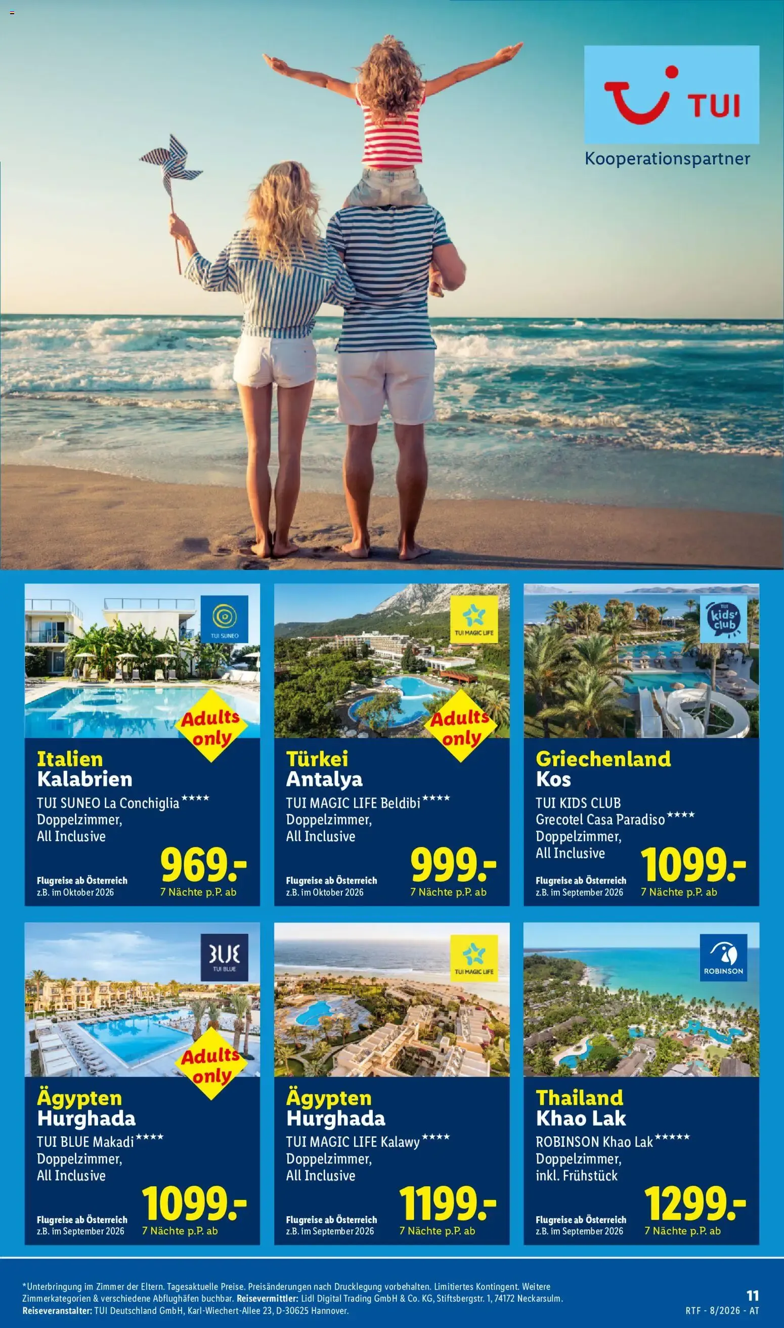 Urlaub in der Heimat buchen lohnt sich. von 12. August bis 15. September 2026 - Flugblätt seite  11
