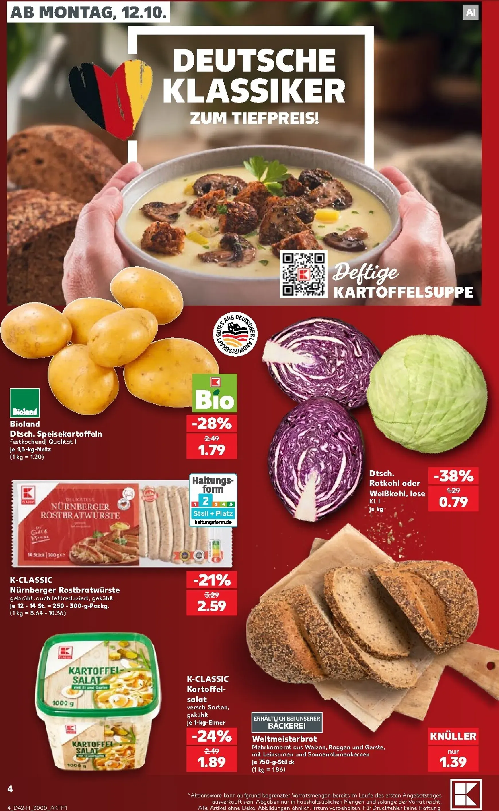 Kaufland - Neckarsulm Prospekt nächste Woche – von Montag 12.10.2026 bis Samstag 17.10.2026 von 12. Oktober bis 17. Oktober 2026 - Prospekt seite 4