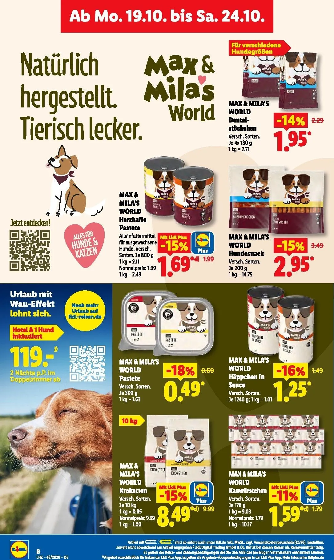 Lidl Prospekt nächste Woche – von Montag 19.10.2026 bis Samstag 24.10.2026 von 19. Oktober bis 24. Oktober 2026 - Prospekt seite 19