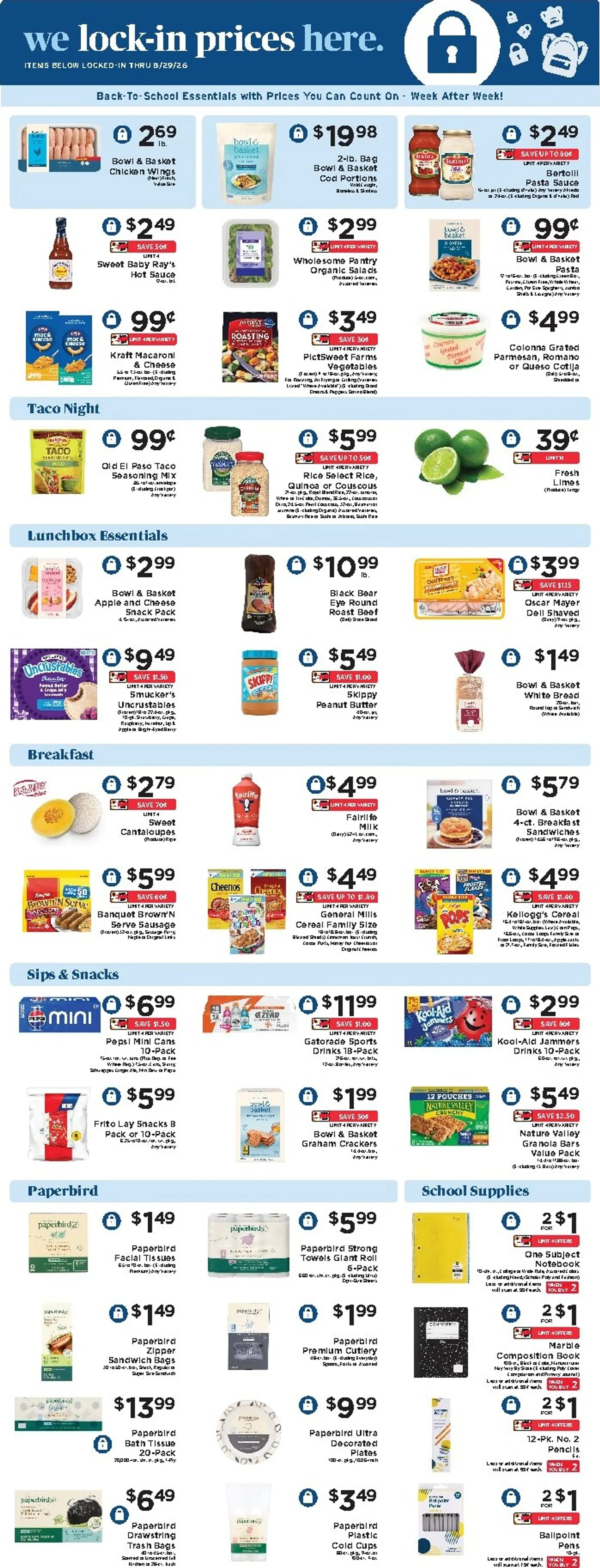 Weekly ad Current ShopRite leaflet valid from Sunday 08/09/2026 to Saturday 08/15/2026 from August 9 to August 15 2026 - Page 10