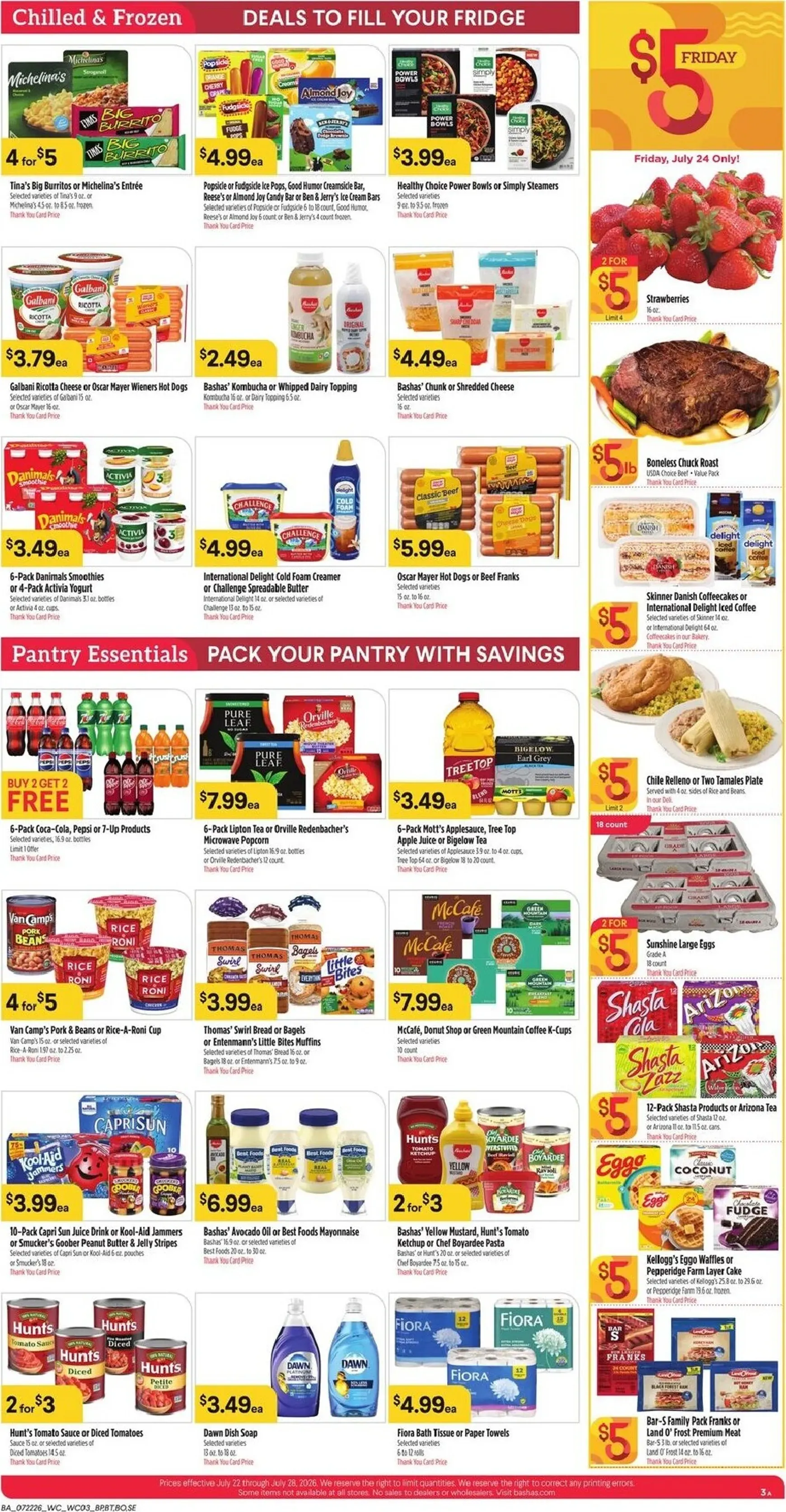 Weekly ad Bashas' PEAK PRODUCE from July 22 to July 28 2026 - Page 3