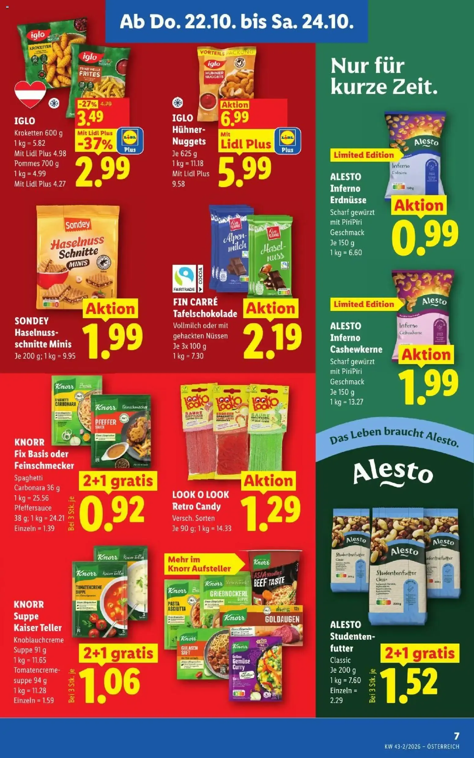 Lidl Flugblatt ab 22.10.2026 - Angebote ab donnerstag von 22. Oktober bis 24. Oktober 2026 - Flugblätt seite 9