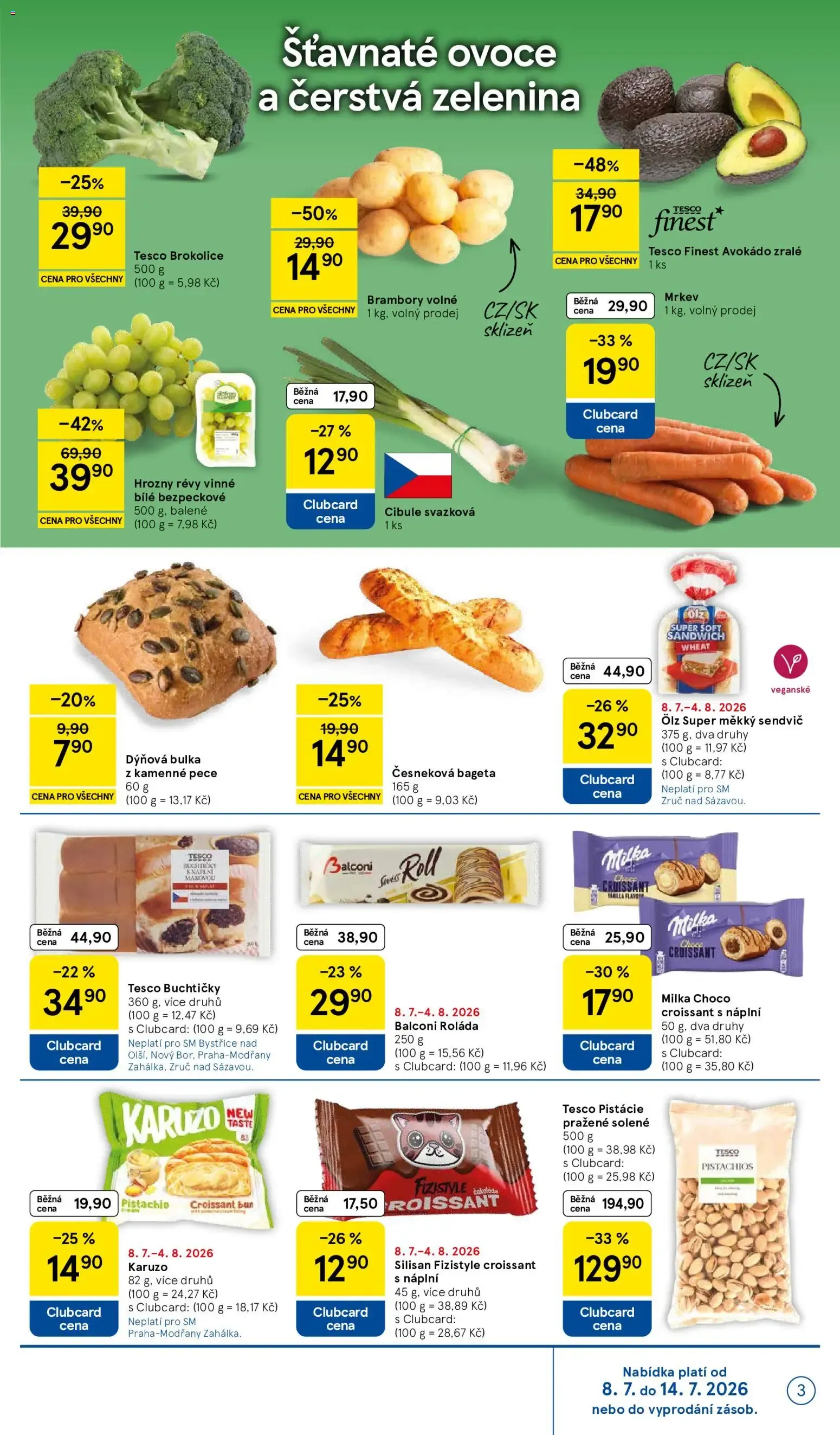 Tesco leták na tento + příští týden 08.07.2026 - 8. července 14. července 2026 - Page 3
