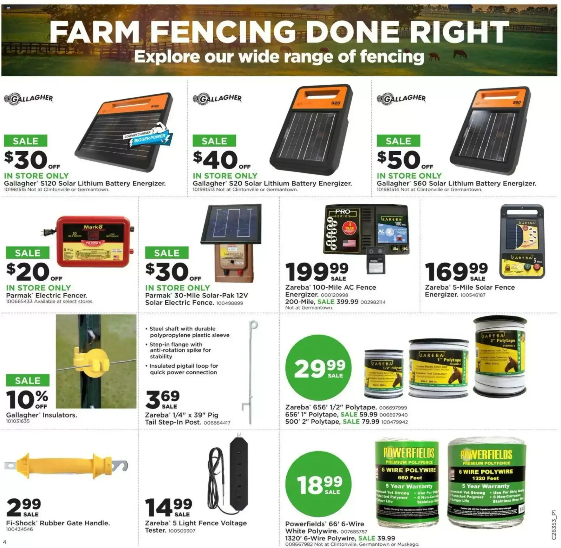 Weekly ad Mills Fleet Farm weekly ad from August 24 to September 20 2026 - Page 4