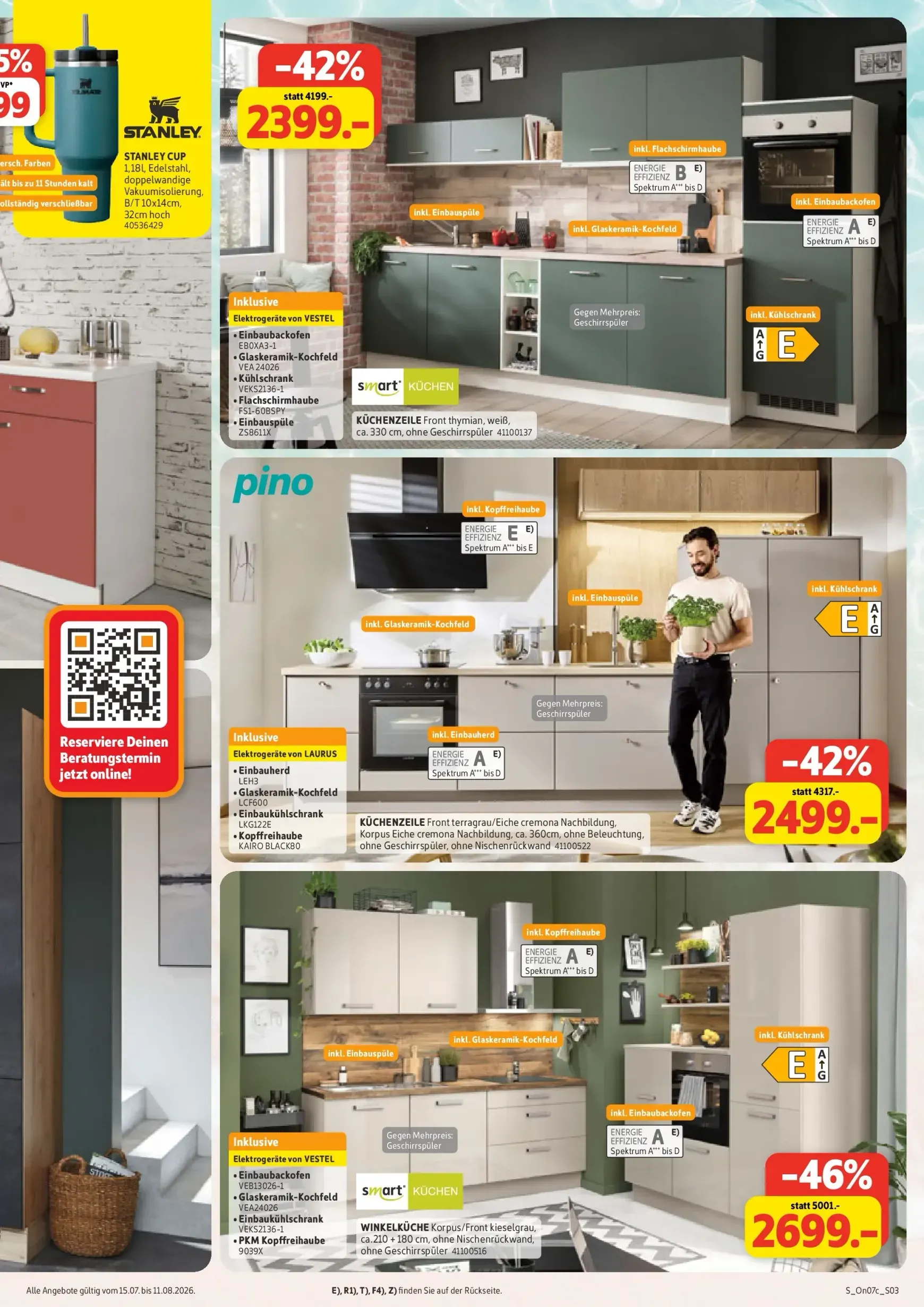 Sconto - Deutschlands günstigstes Möbelhaus! SSV Sommer Spar Verkauf von 15. Juli bis 11. August 2026 - Prospekt seite 3