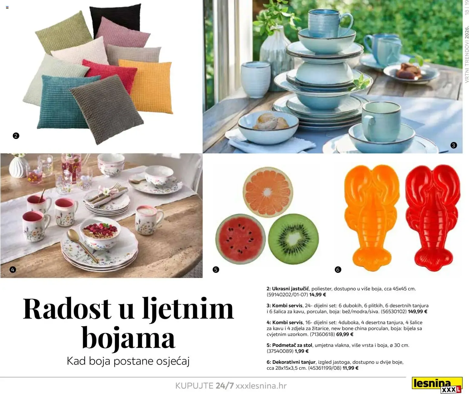 Katalog Vrtni trendovi 2026 Lesnina novi od 06.02.2026 na listanje > letak digitalni od 6. veljače do 31. listopada 2026. - Pregled Stranica 19