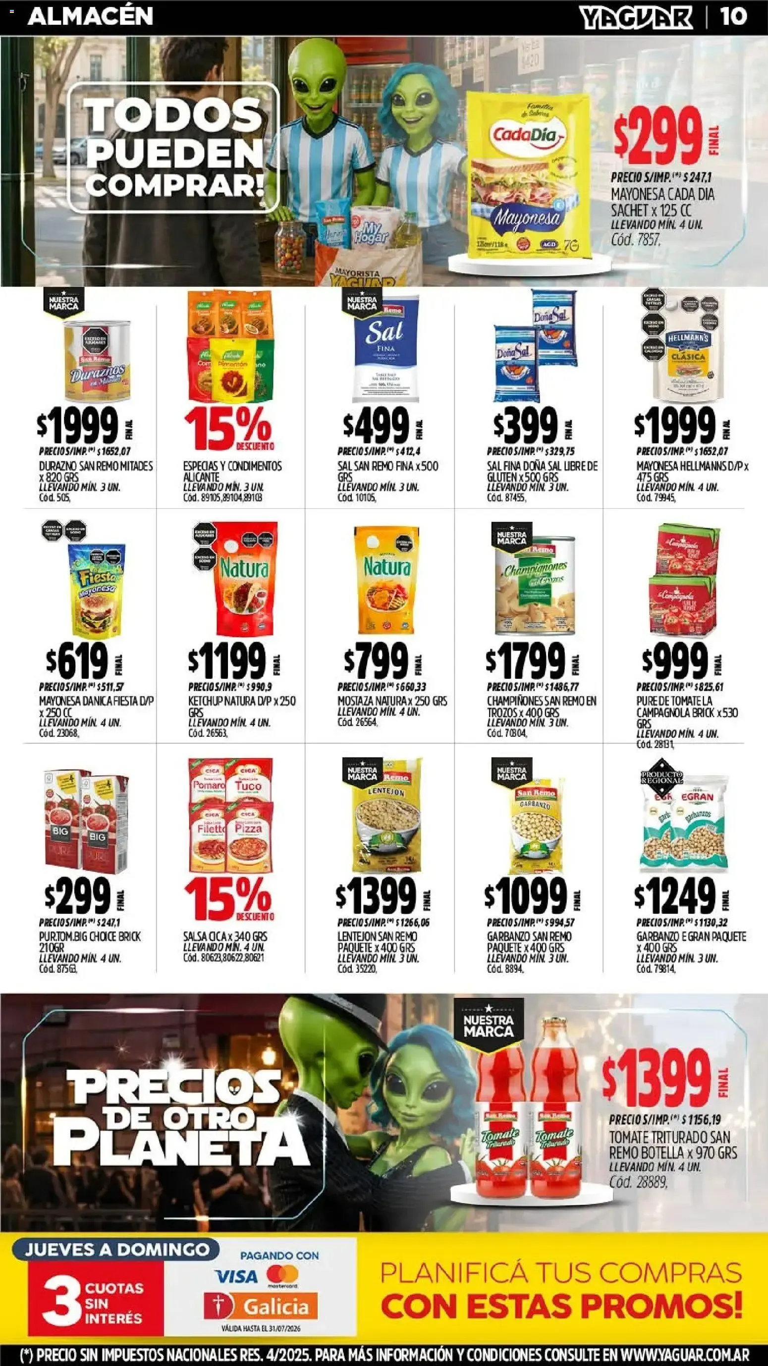 Ofertas de Yaguar - Oferta Semanal Córdoba del 06/07/2026 - 12/07/2026 6 de julio al 12 de julio 2026 - Página 12 del catálogo