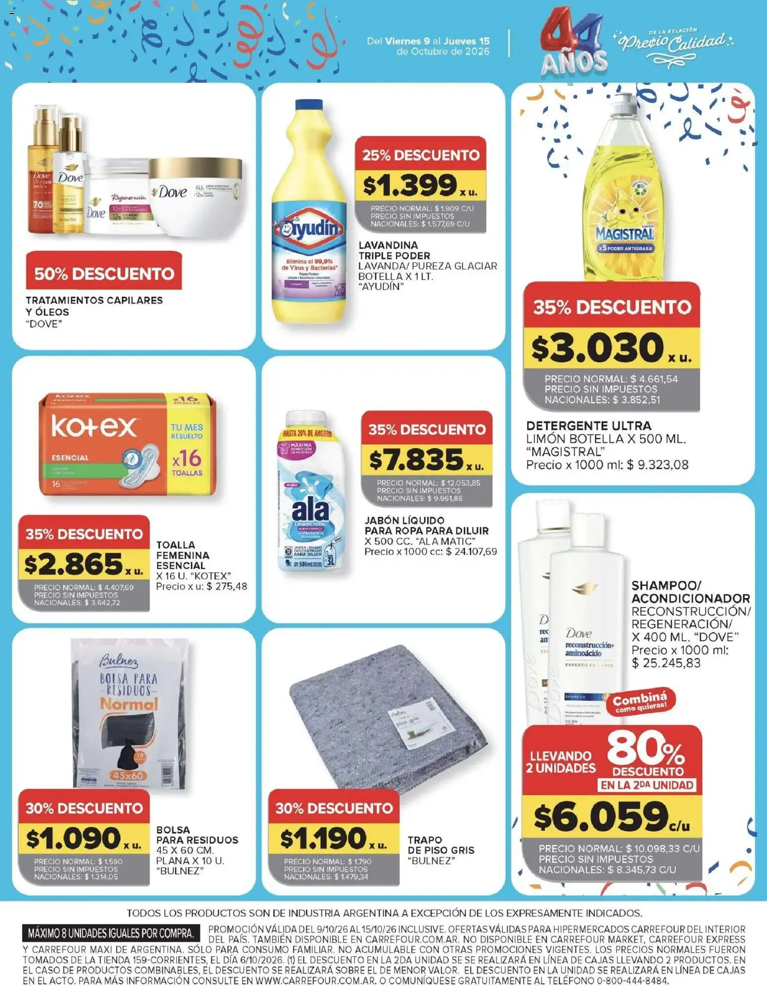 Ofertas de Carrefour Ofertas || del 09/10/2026 - 15/10/2026 || Promociones 9 de octubre al 15 de octubre 2026 - Página 24 del catálogo