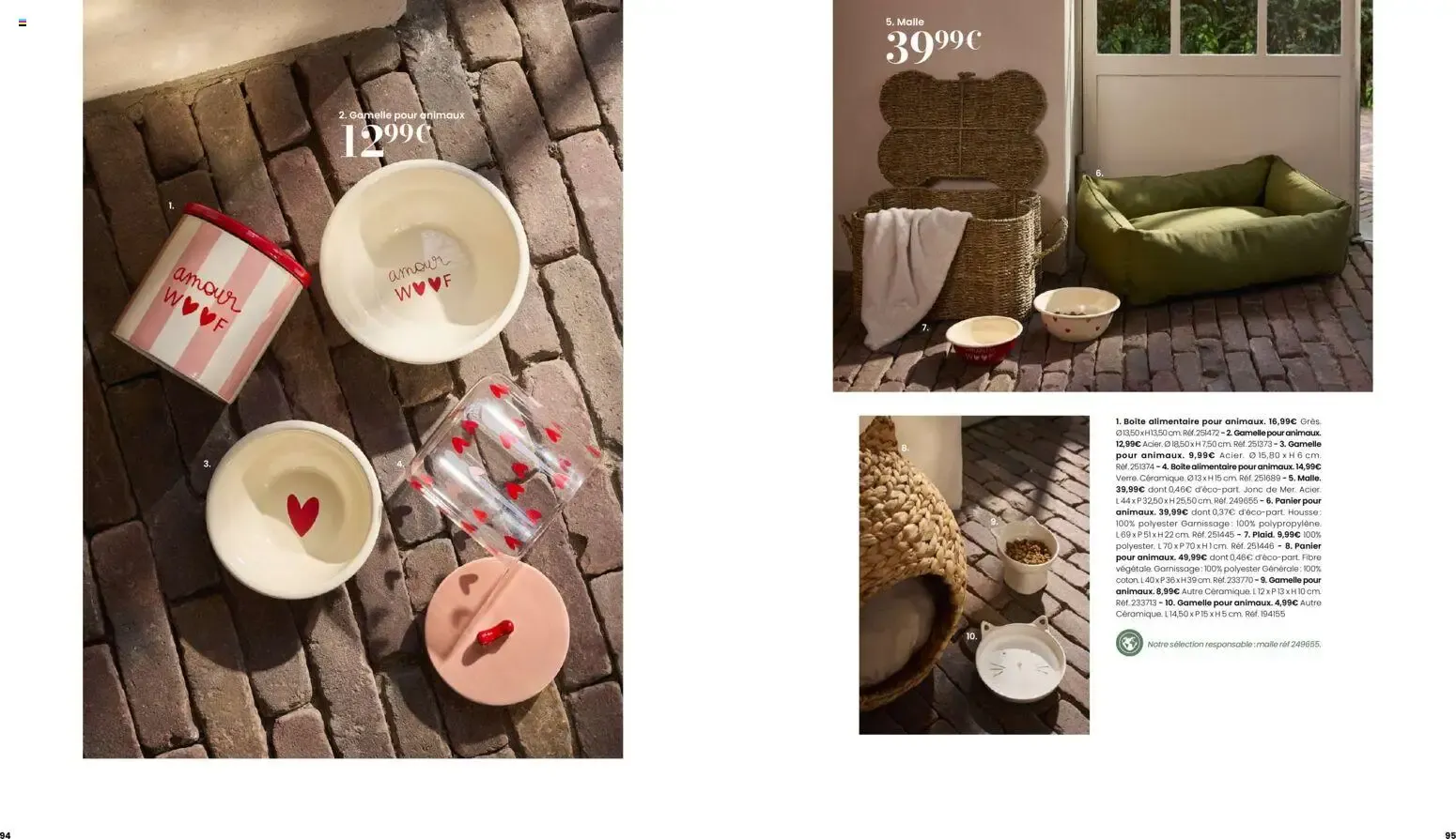 Maisons du Monde - Itinéraire Estival Collection Printemps - Été 2026 du 16 février au 1 septembre 2026 - Catalogue page 48