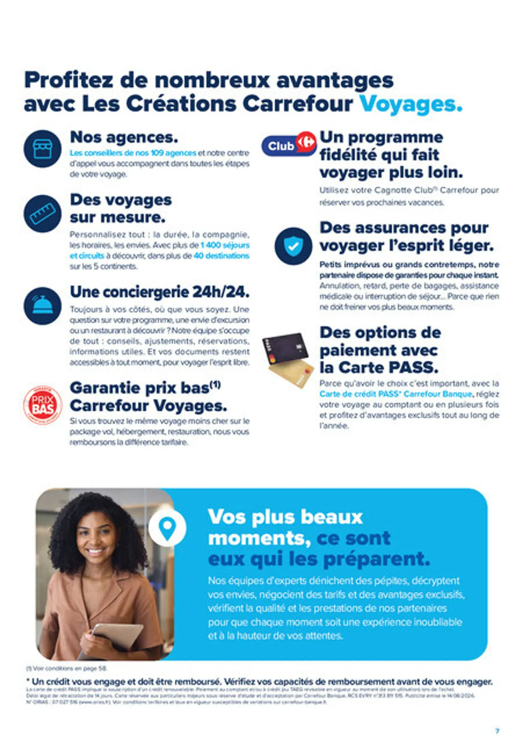 Carrefour Voyages - Créations Voyages (Automne-Hiver 2026-2027) du 1 septembre au 31 mars 2027 - Catalogue page 7