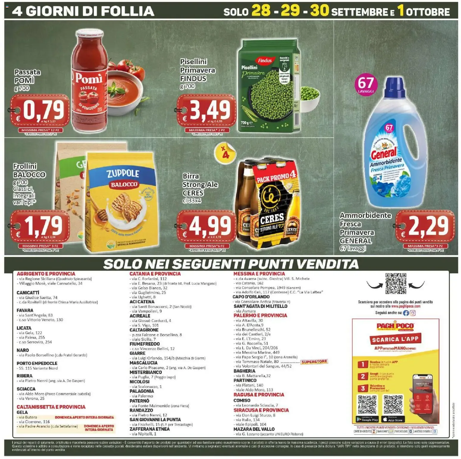 Nuovo Paghi Poco volantino dal 22/09/2026 > offerte anteprima 🛍️ da 22 settembre a 1 ottobre di 2026 - Pagina del volantino 20