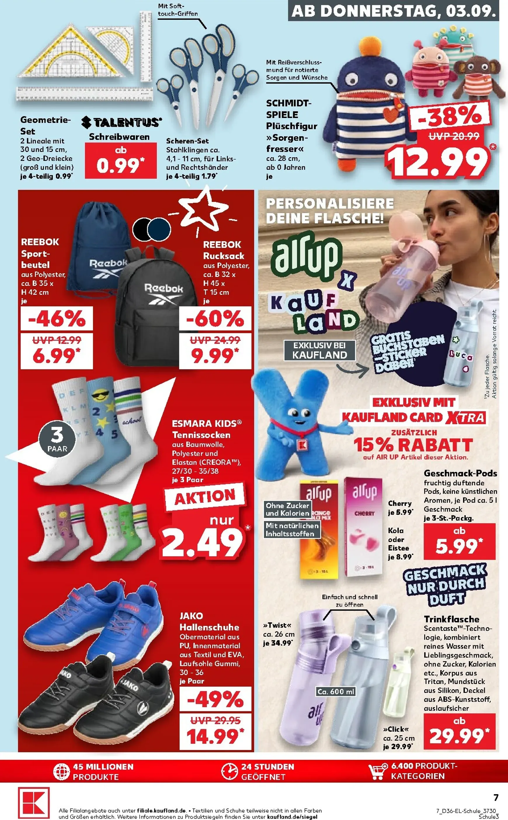 Neuer Kaufland - Back to School Prospekt – von Donnerstag 03.09.2026 bis Mittwoch 16.09.2026 von 3. September bis 16. September 2026 - Prospekt seite 7