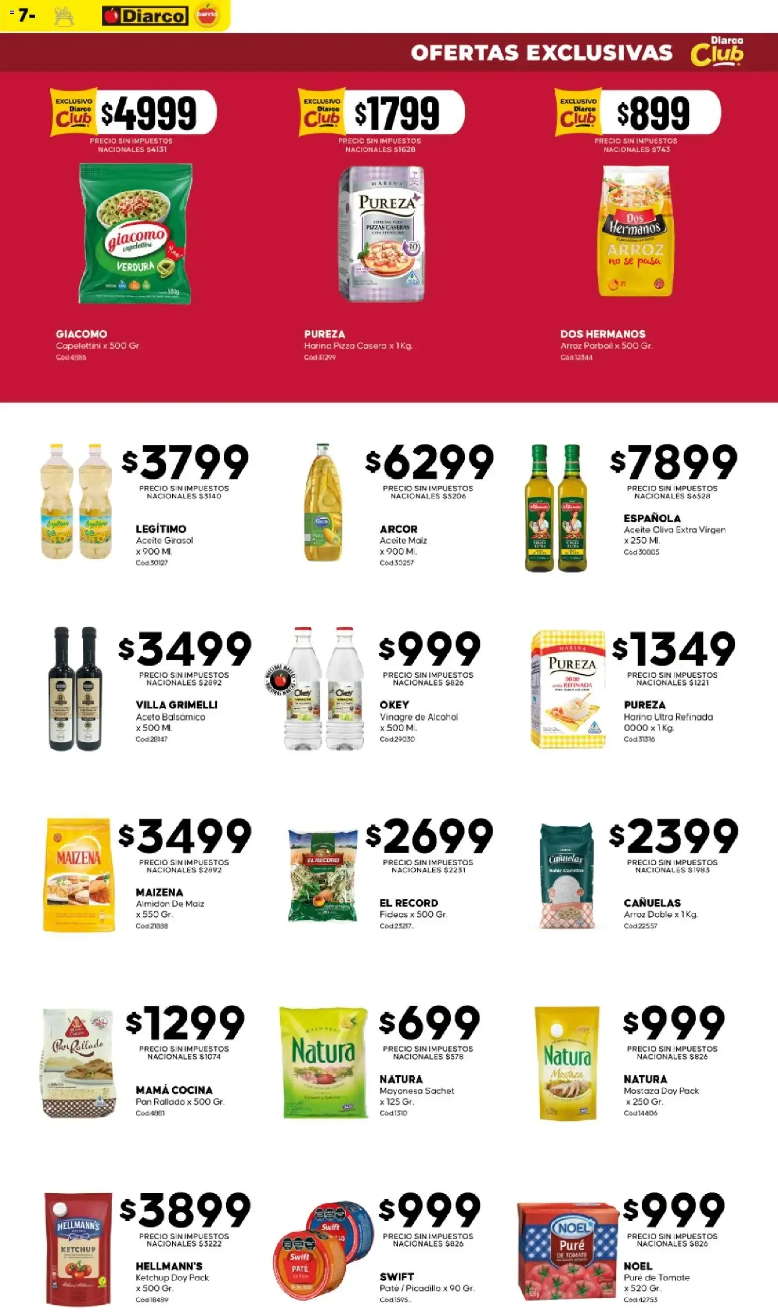 Ofertas de Diarco - Ofertas del 05/10 al 09/10 5 de octubre al 9 de octubre 2026 - Página 7 del catálogo