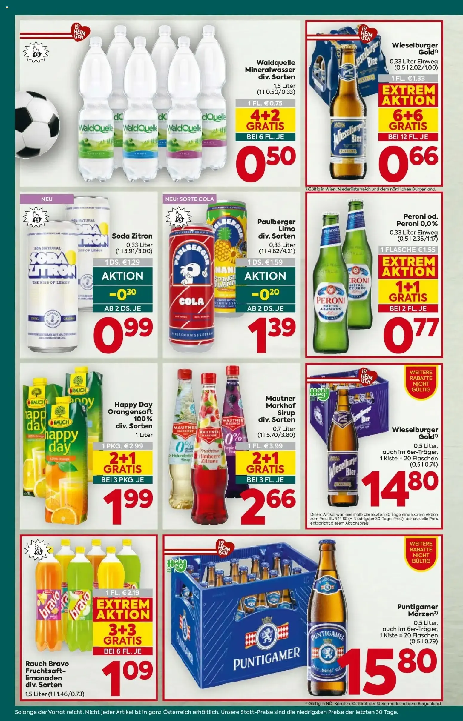 BILLA PLUS Mega-Wochenende von 25. Juni bis 30. Juni 2026 - Flugblätt seite  14