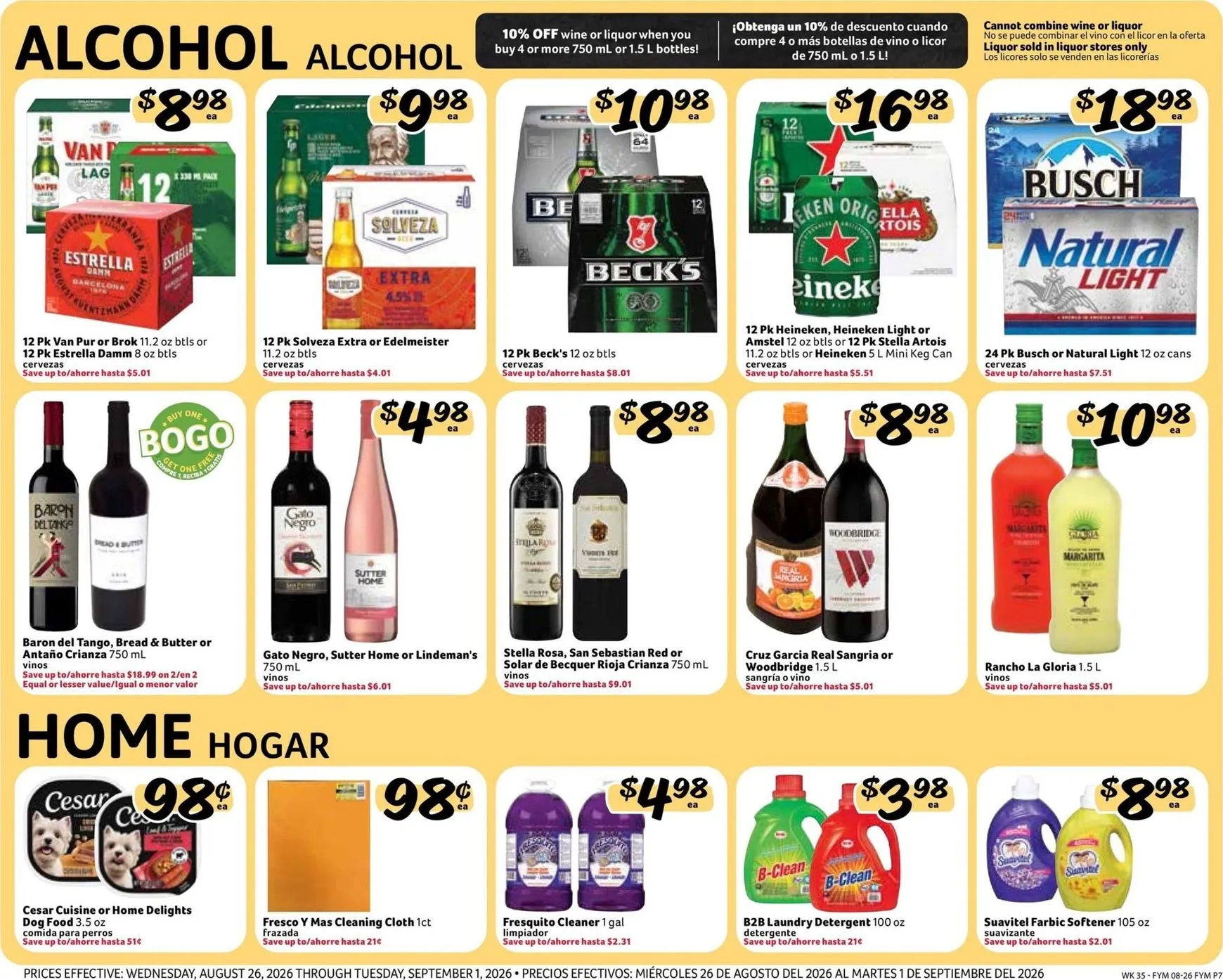 Weekly ad Fresco Supermarkets Weekly Specials from August 26 to September 1 2026 - Page 7