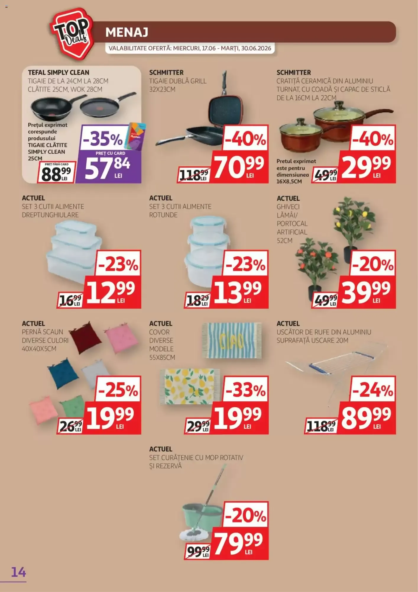 Catalog Auchan: 20 Aniversario y Ofertas Diarias de la 17 iunie până la 30 iunie 2026 - Revista Pagina 14