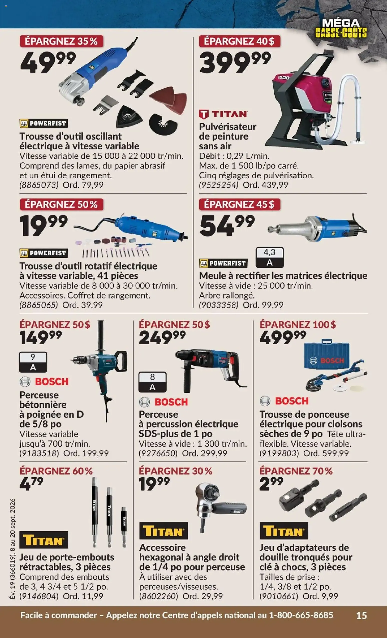 Princess Auto circulaire - 2 Semaines de Soldes ! from Sep 8, 2026 > weekly specials & deals from September 8 to September 20 2026 - flyer page 18