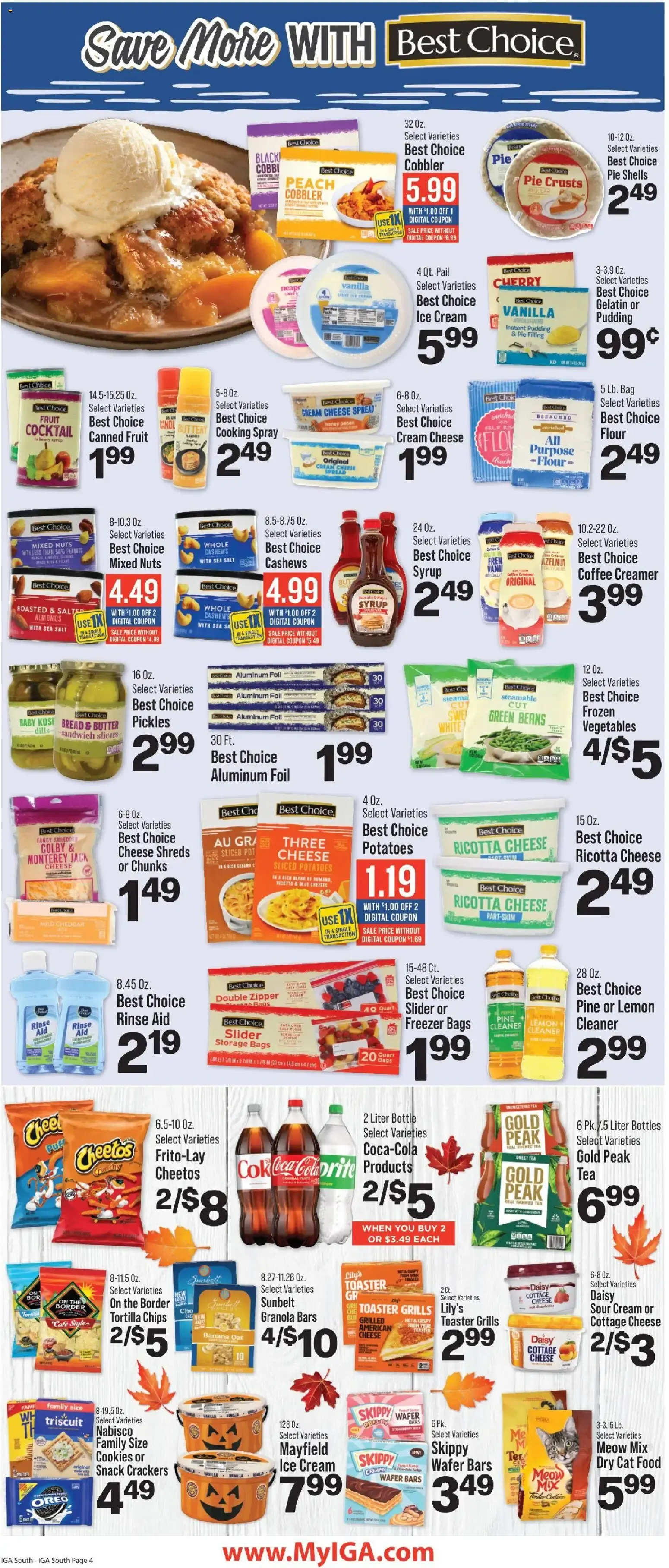 Weekly promotion IGA Weekly Ad (10/21 - 10/28 2026) - Flyer spanning from October 21 to October 27 2026 - Page 6 for Catalogue 365