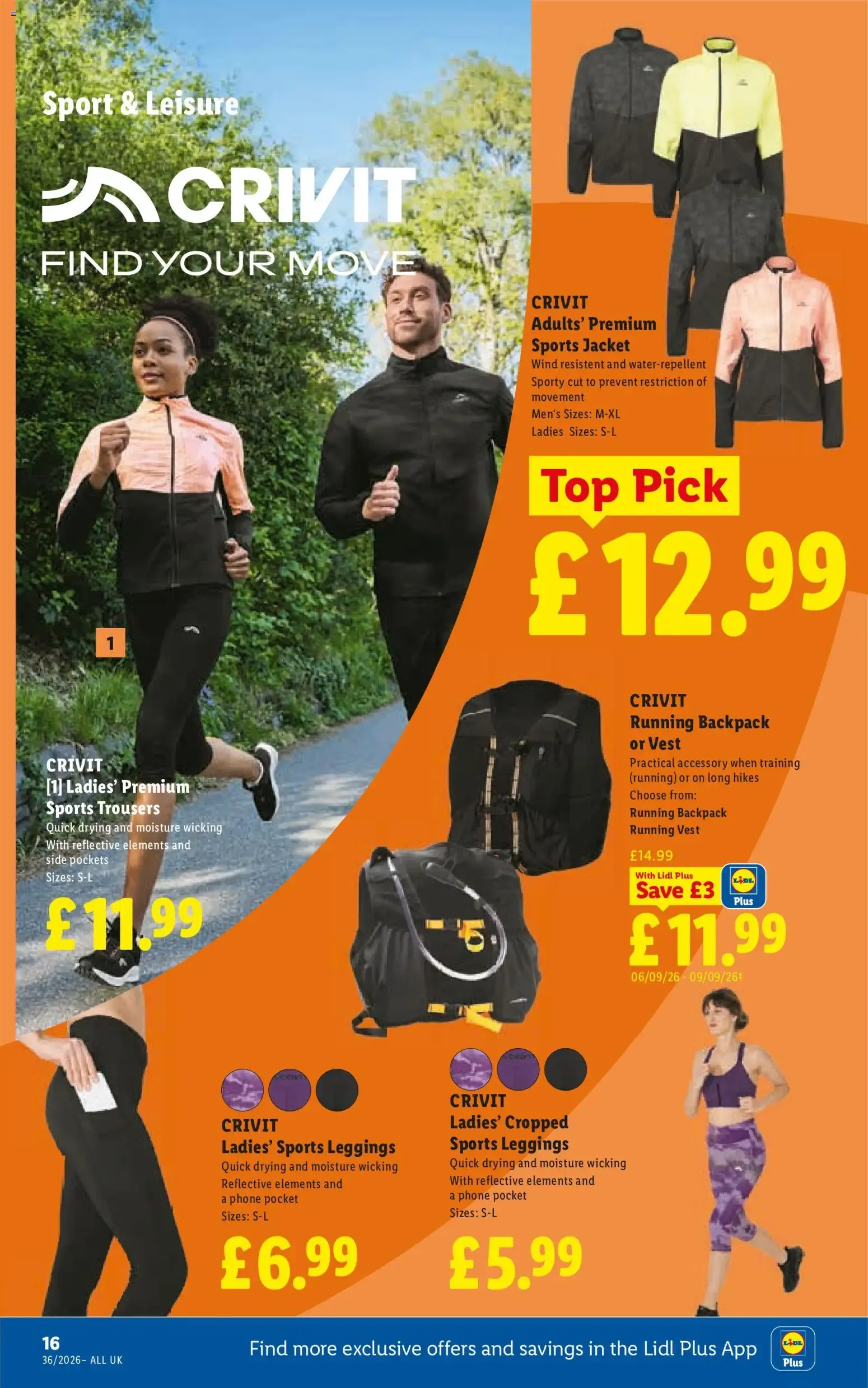 Weekly offers Lidl (03/09/2026 - 09/09/2026) - Offers Online from 3 September to 9 September 2026 - Catalogue Page 18