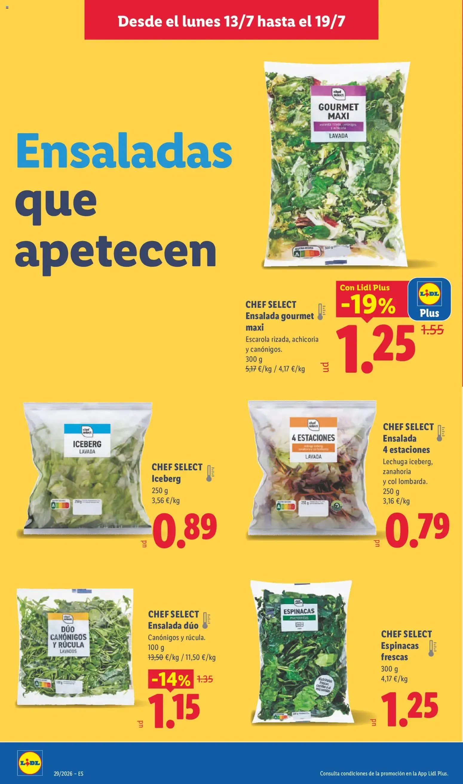 Catálogo de Lidl folleto del 13/07/2026 | Ofertas 13 de julio al 19 de julio 2026 - Página 6