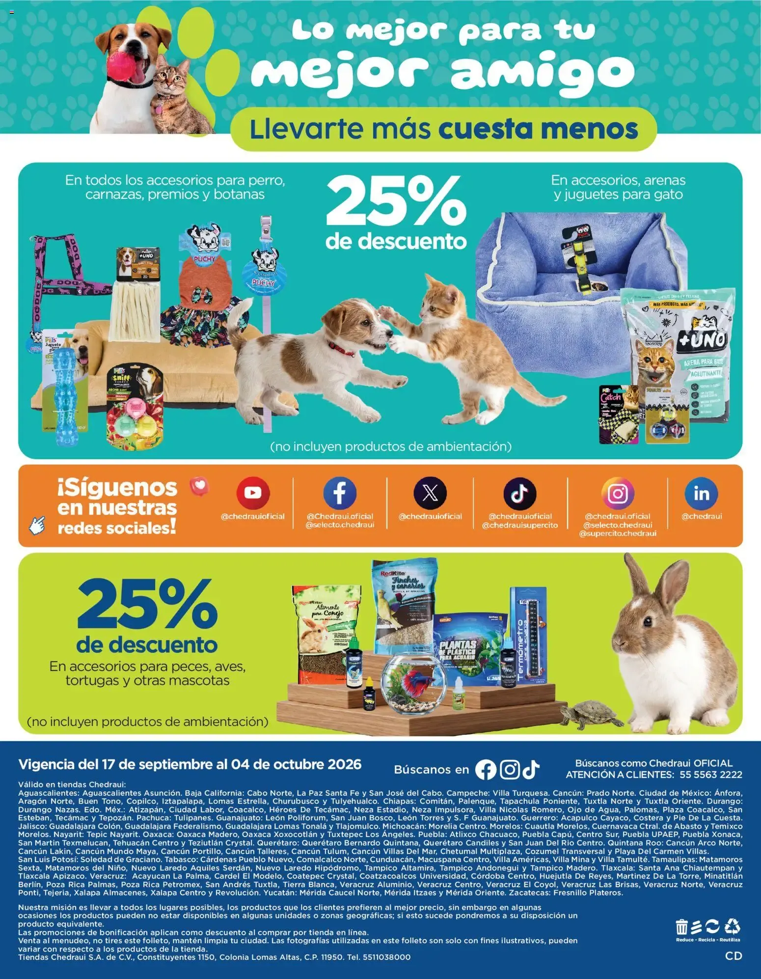 Catálogo de Chedraui folleto Cuida lo que más amas (17/09/2026 - 04/10/2026) - catálogo en línea 17 de septiembre al 4 de octubre 2026 - Pagina 16