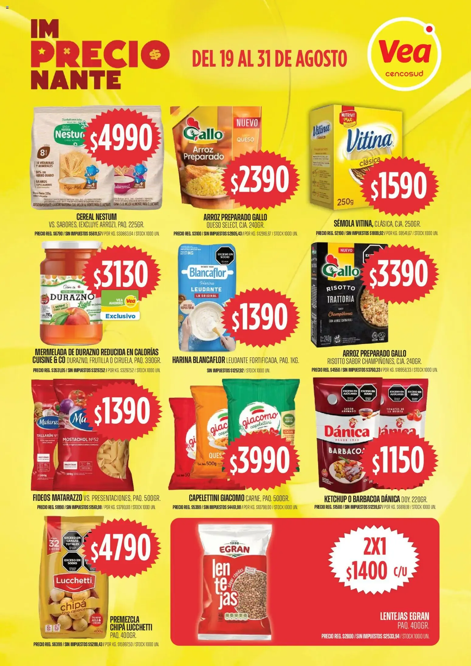 Ofertas de Vea ofertas del 18/08/2026 - 31/08/2026 19 de agosto al 31 de agosto 2026 - Página 6 del catálogo