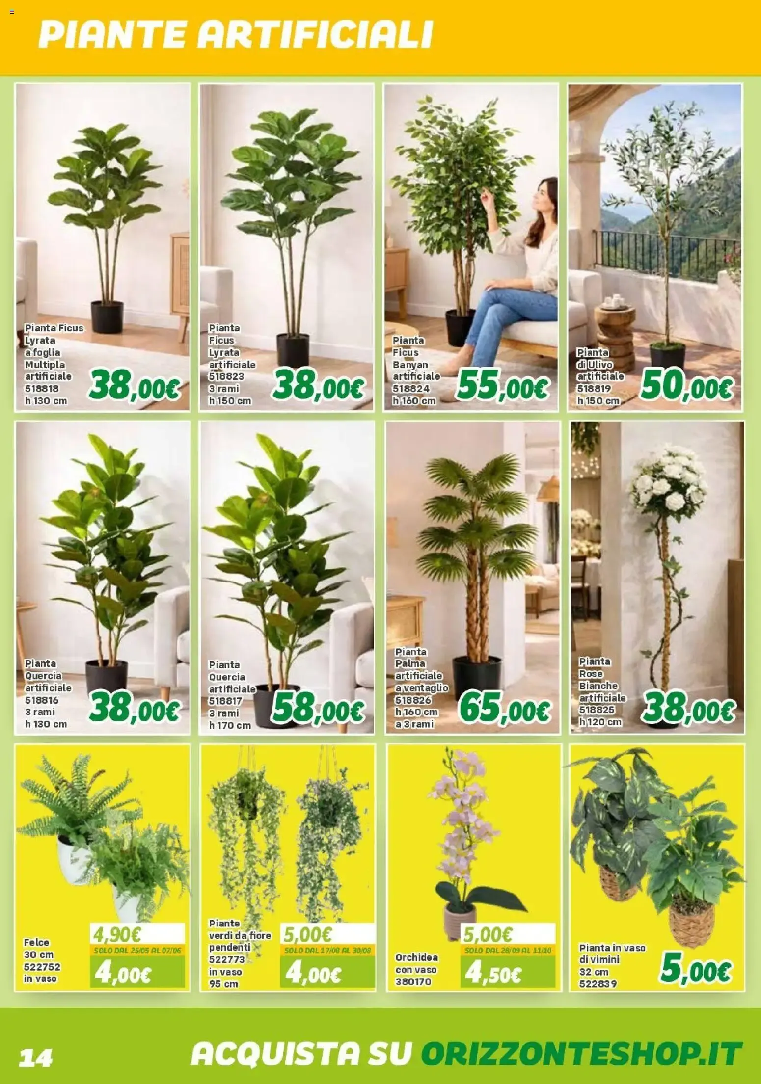 Orizzonte Catalogo Giardinaggio 2026 da 10 aprile a 11 ottobre di 2026 - Pagina del volantino 14