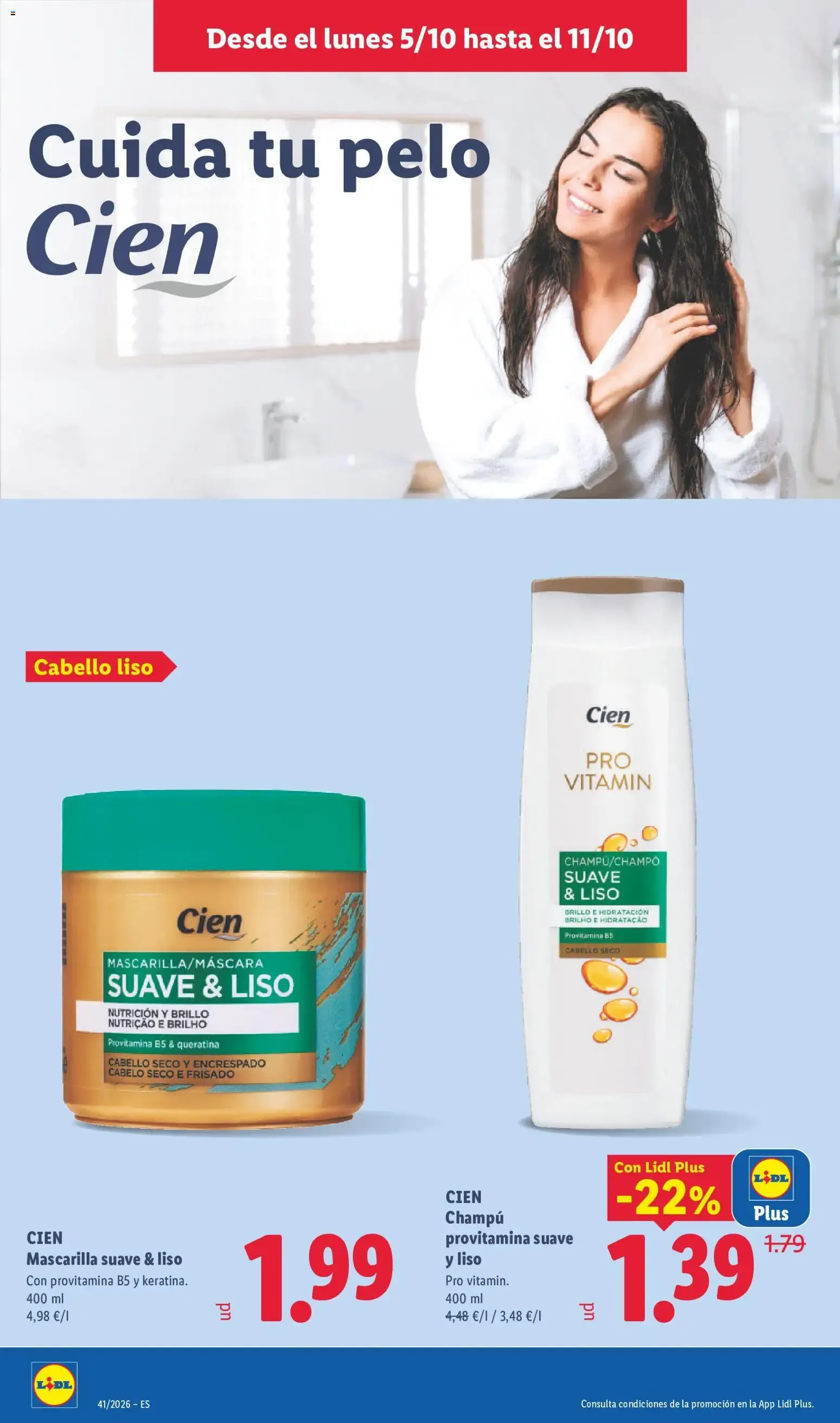 Catálogo de Lidl folleto del 05/10/2026 | Ofertas 5 de octubre al 11 de octubre 2026 - Página 22