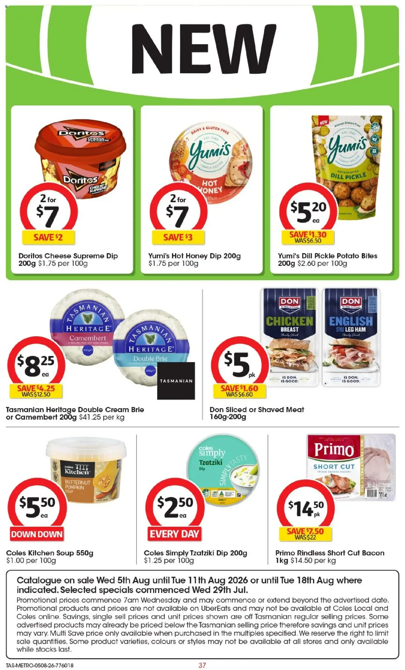 Coles catalogue valid from 05/08/2026 > Online Australia - Catalogue valid from 5 August to 11 August 2026 - page 37