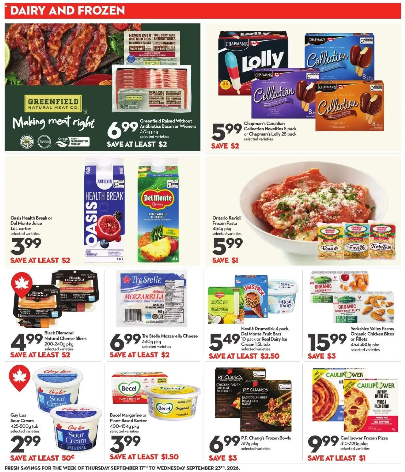 Longo's weekly flyer / circulaire from Sep 17, 2026 > weekly specials & deals from September 17 to September 23 2026 - flyer page 12