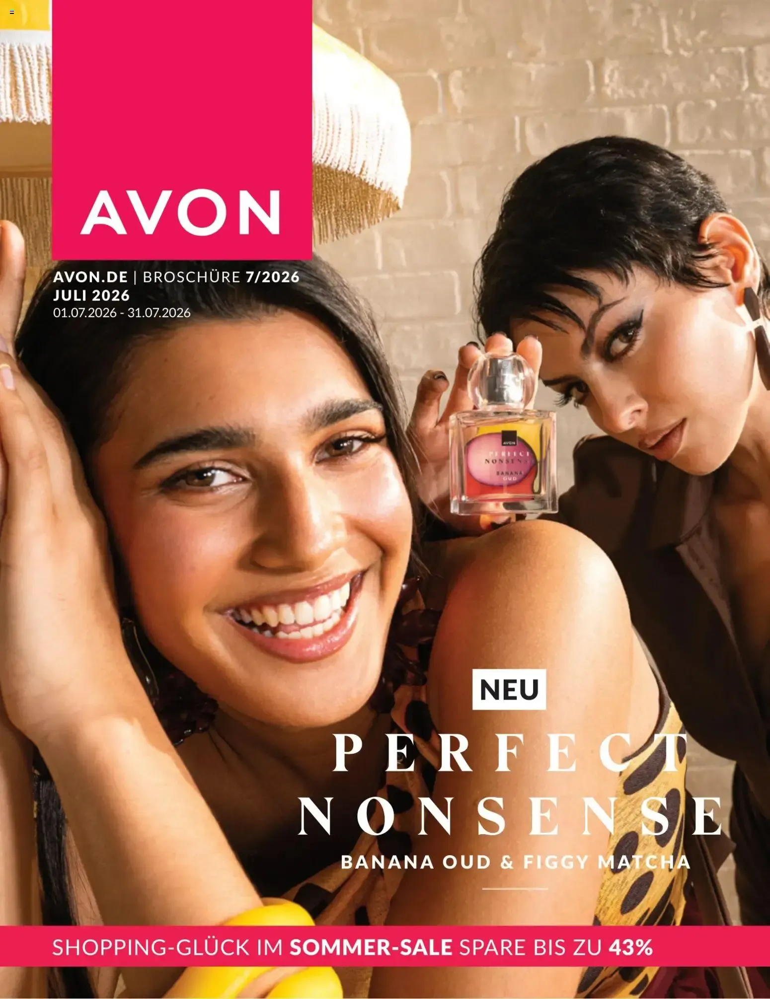 AVON Katalog Juli 2026 vom 01.07.2026 – Angebote online von 1. Juli bis 31. Juli 2026 - Prospekt seite 1